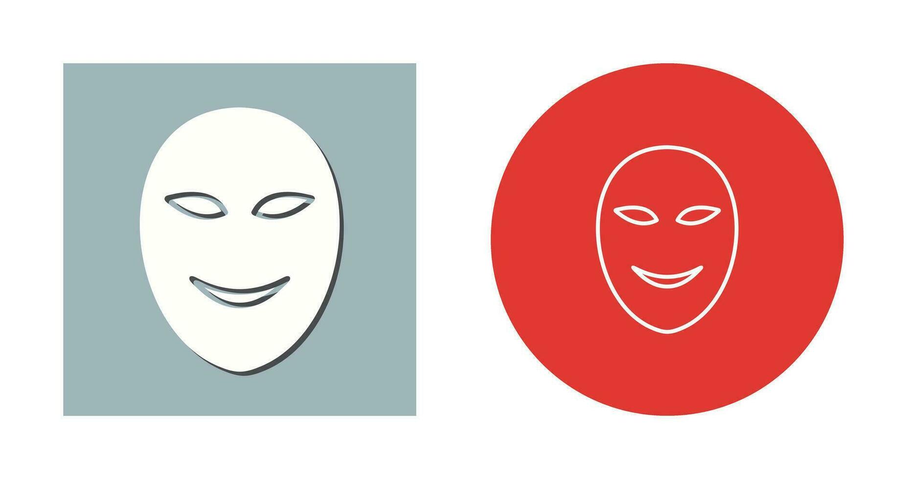 Ancient Face Mask Vector Icon