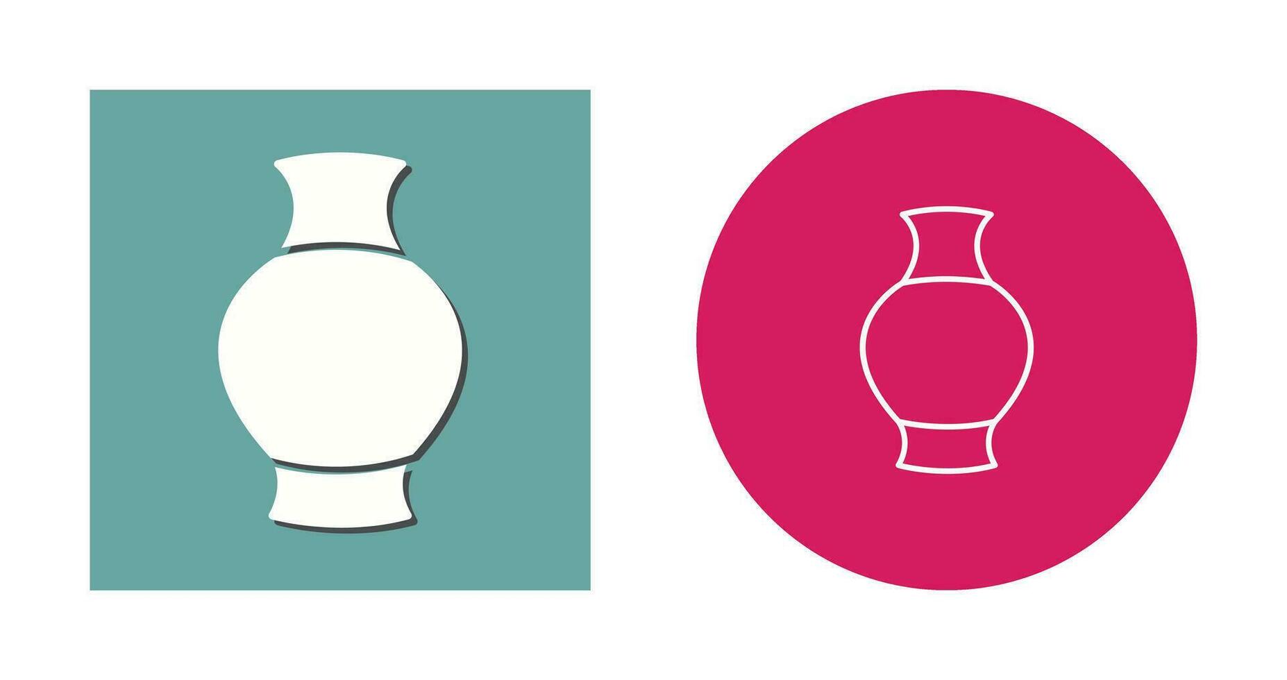 Antique Jar Vector Icon