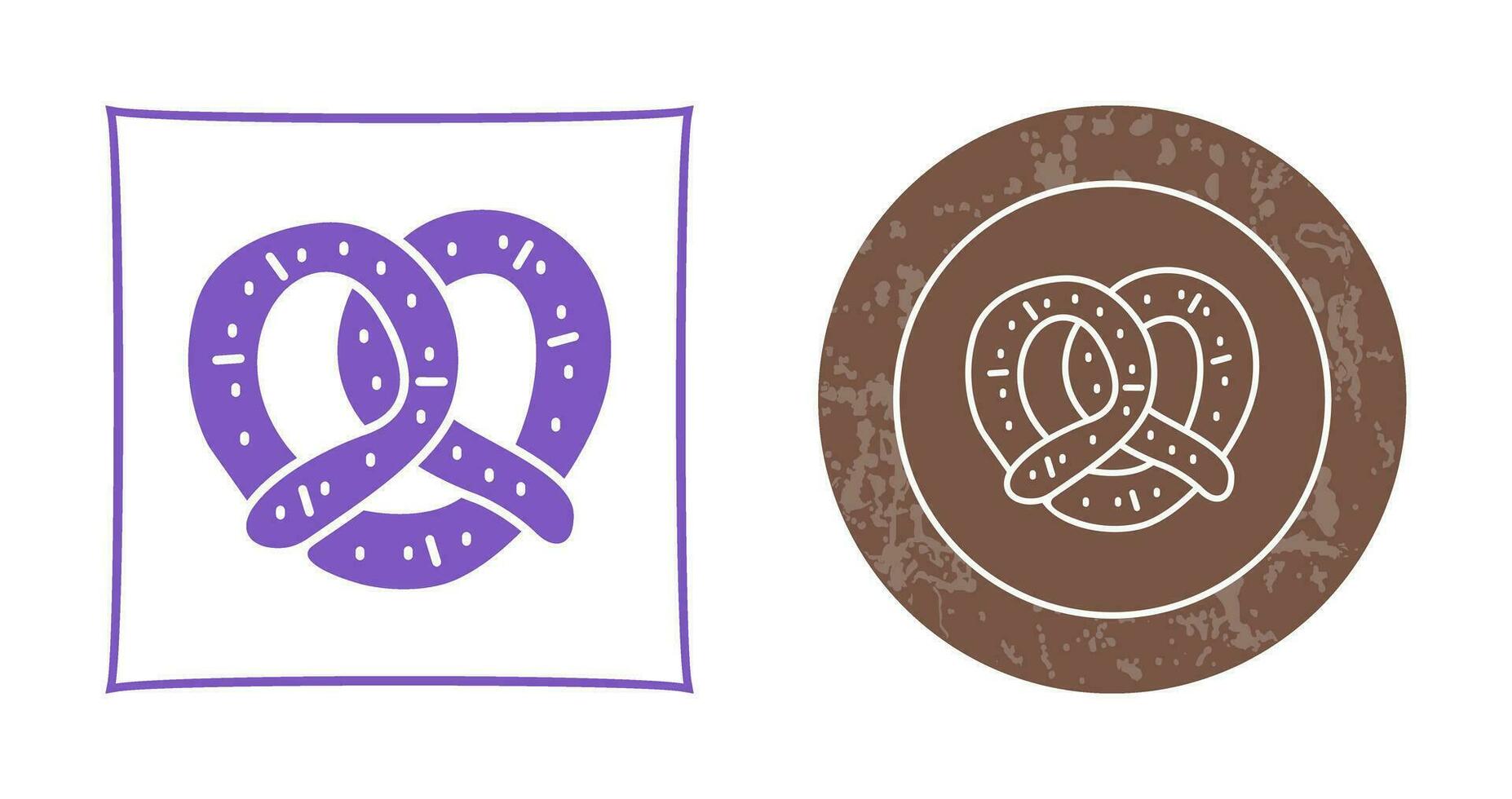 Pretzel Vector Icon