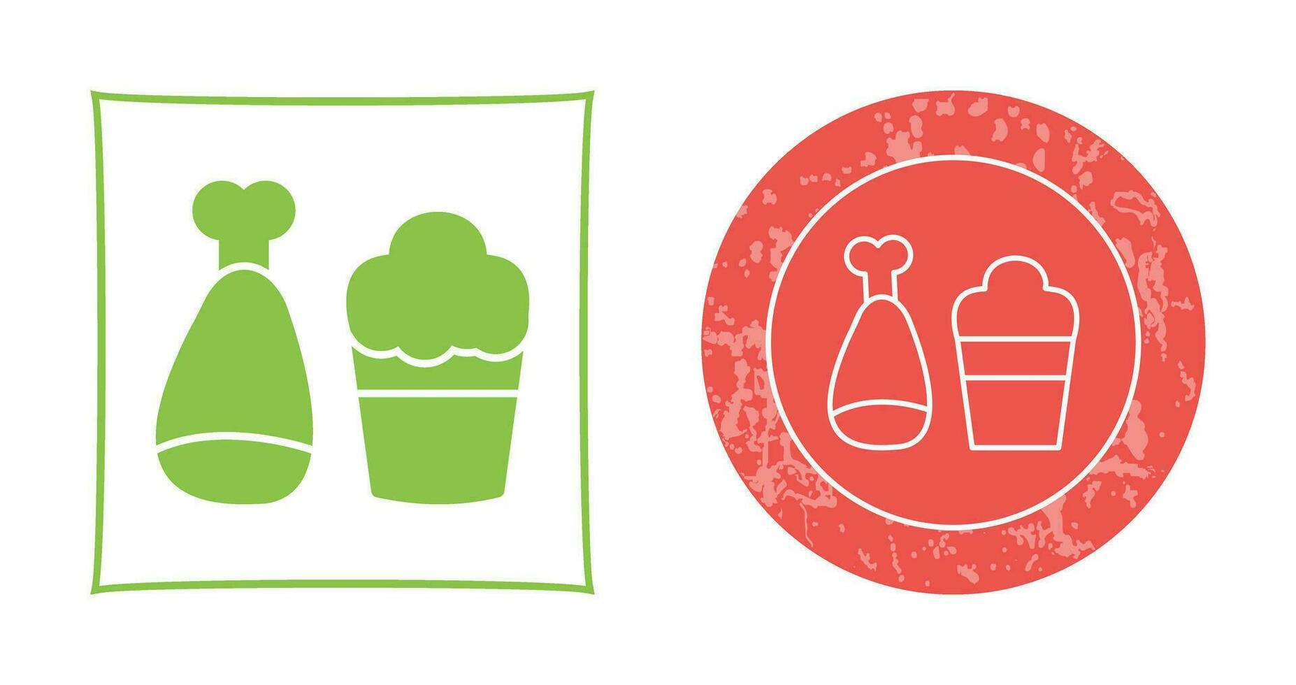 Food and Beer Vector Icon
