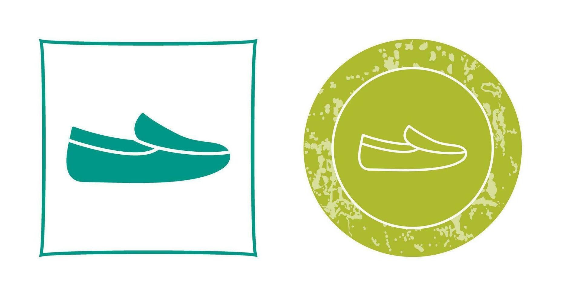 Men's Loafers Vector Icon