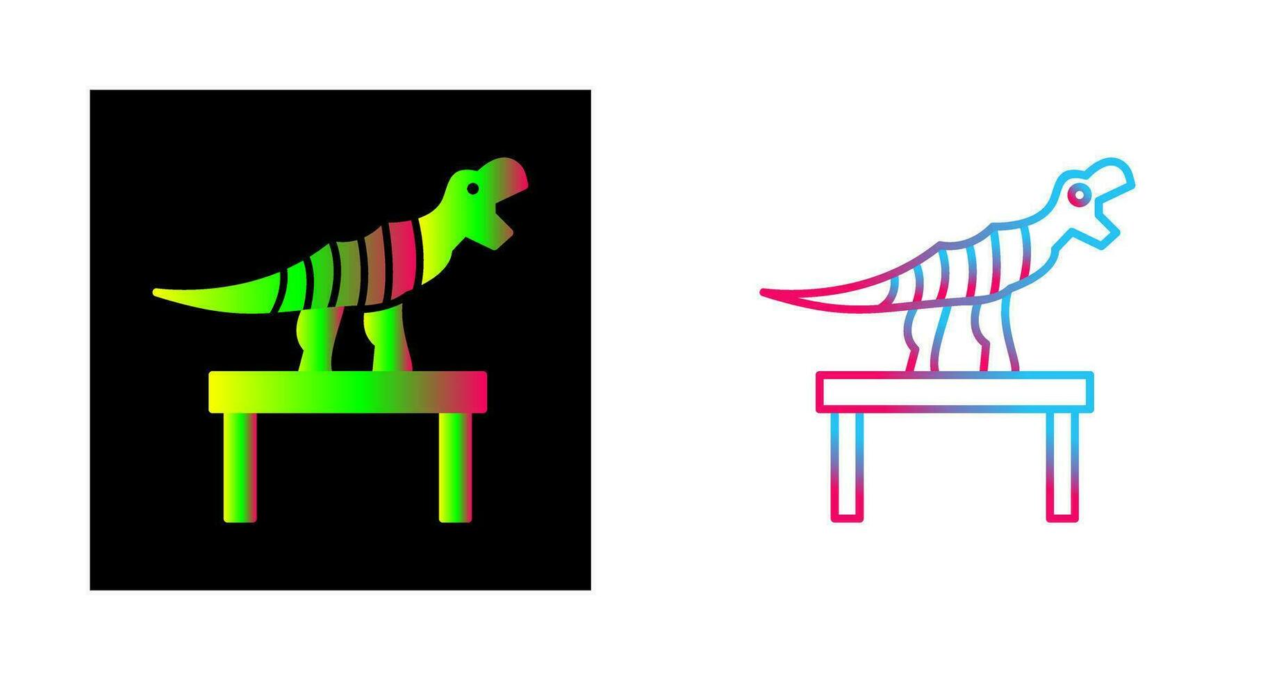 Bones Exhibit Vector Icon