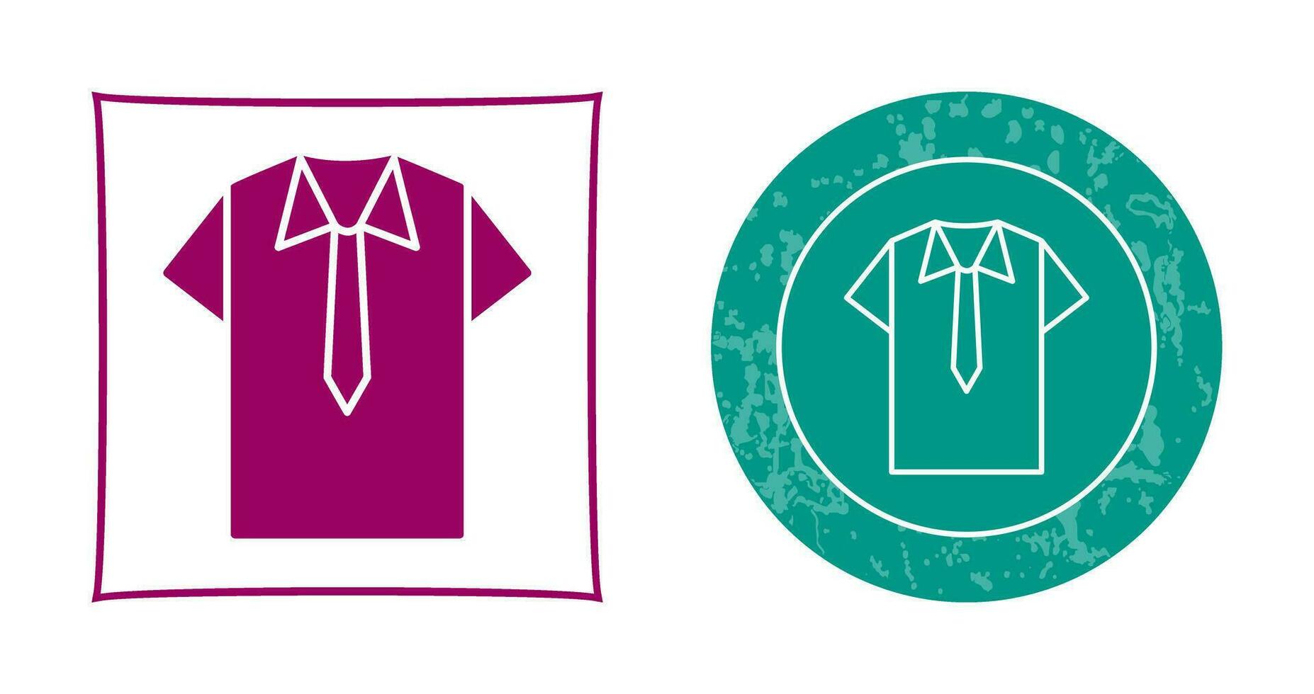 Shirt and Tie Vector Icon