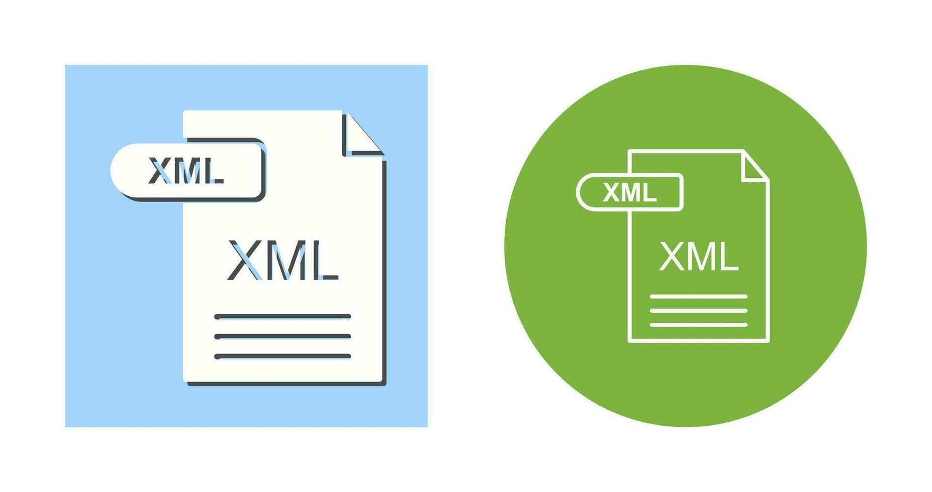 XML Vector Icon