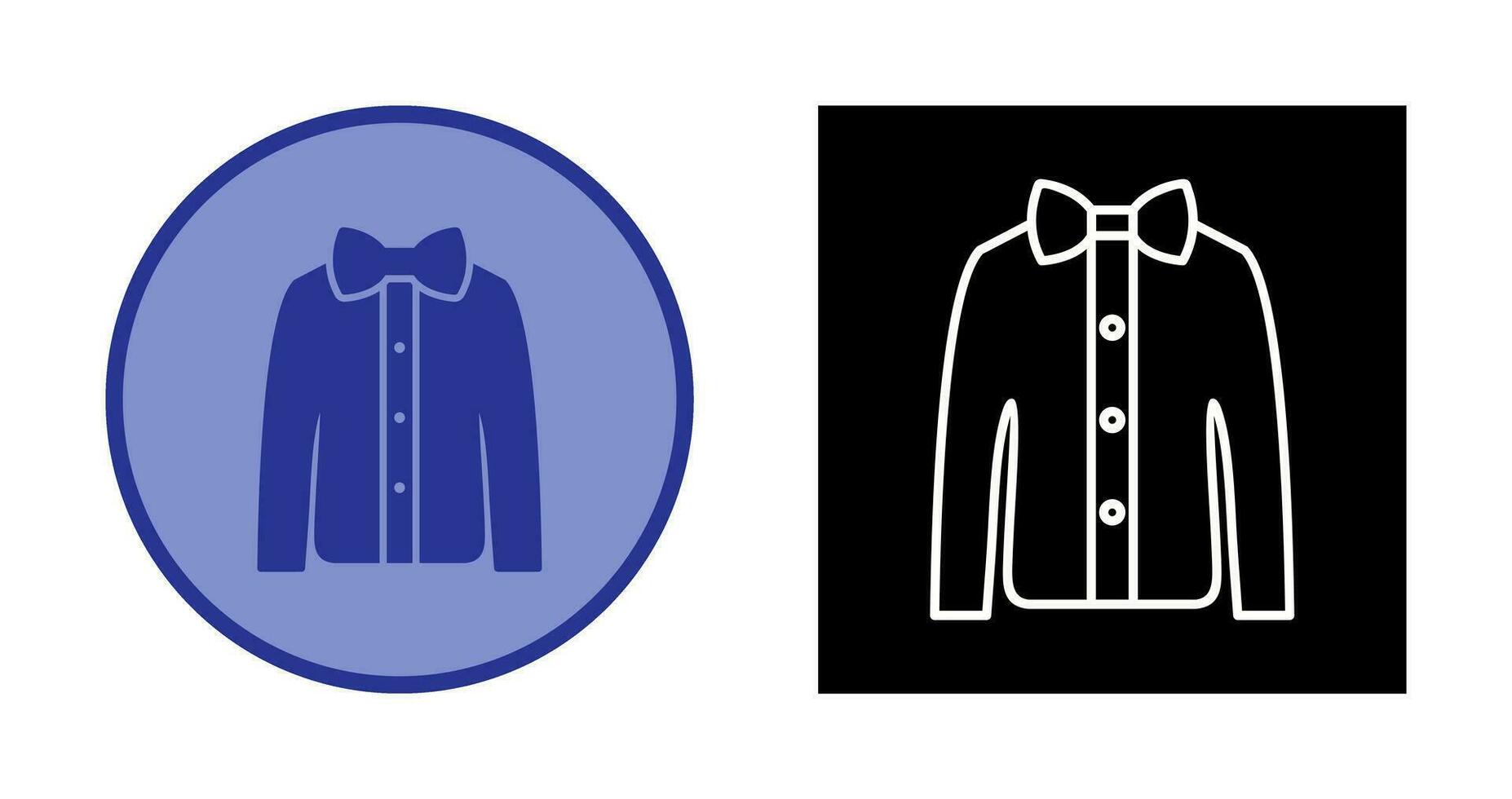 Shirt with Bow Vector Icon