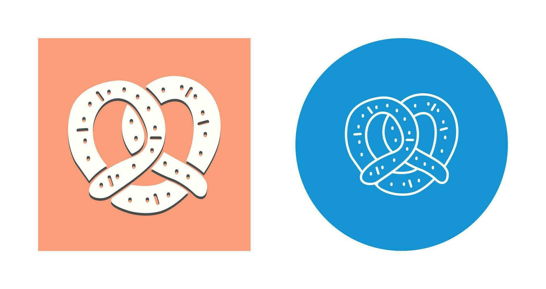 Pretzel Vector Icon