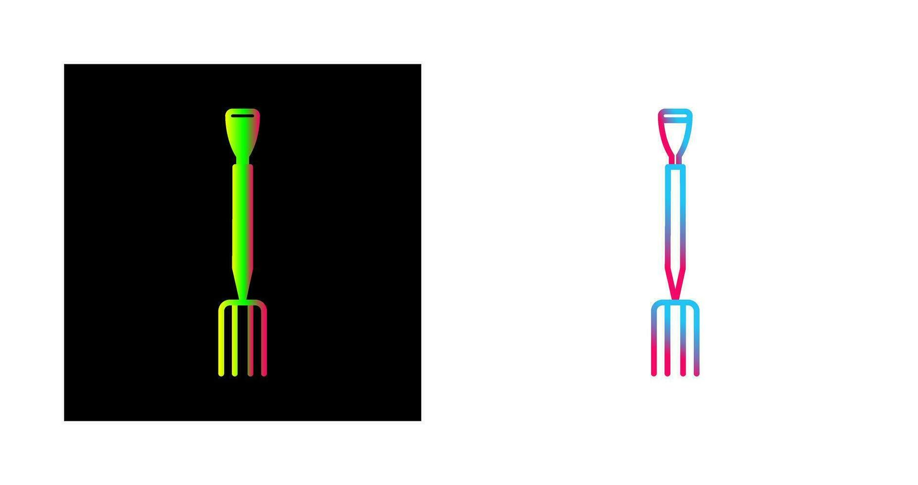 Gardening Fork Vector Icon