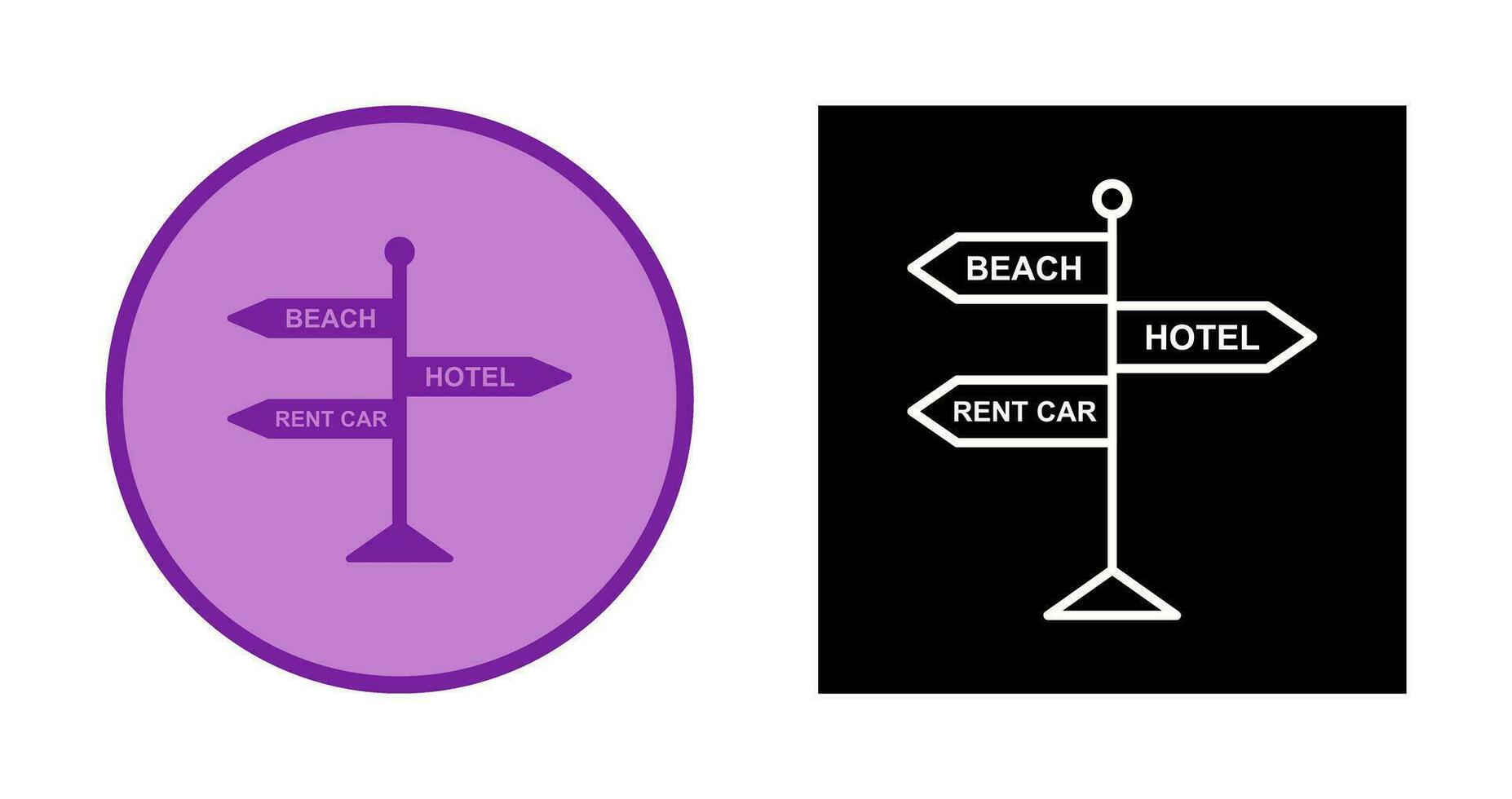 Signboard Vector Icon