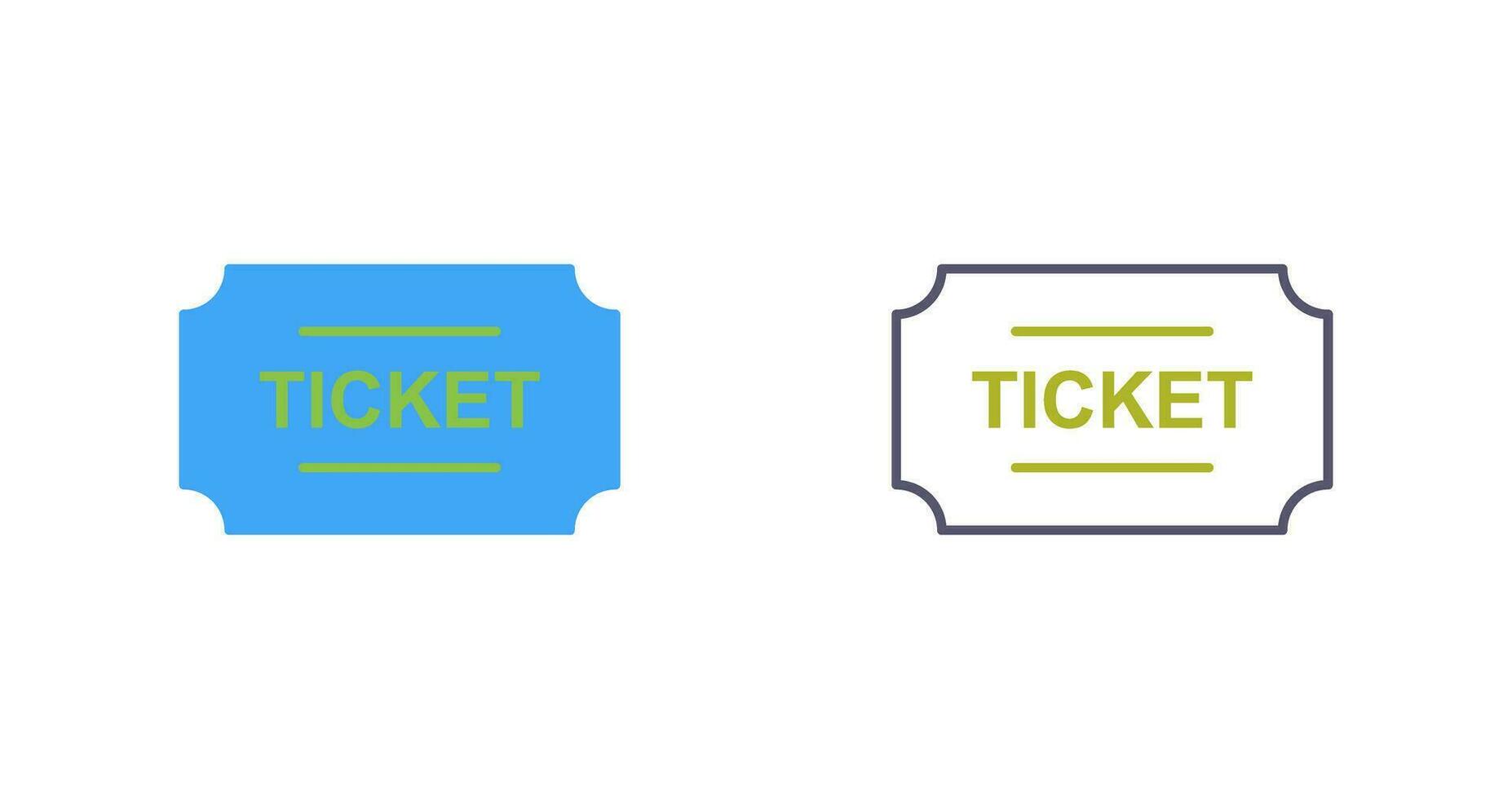 Tickets Vector Icon