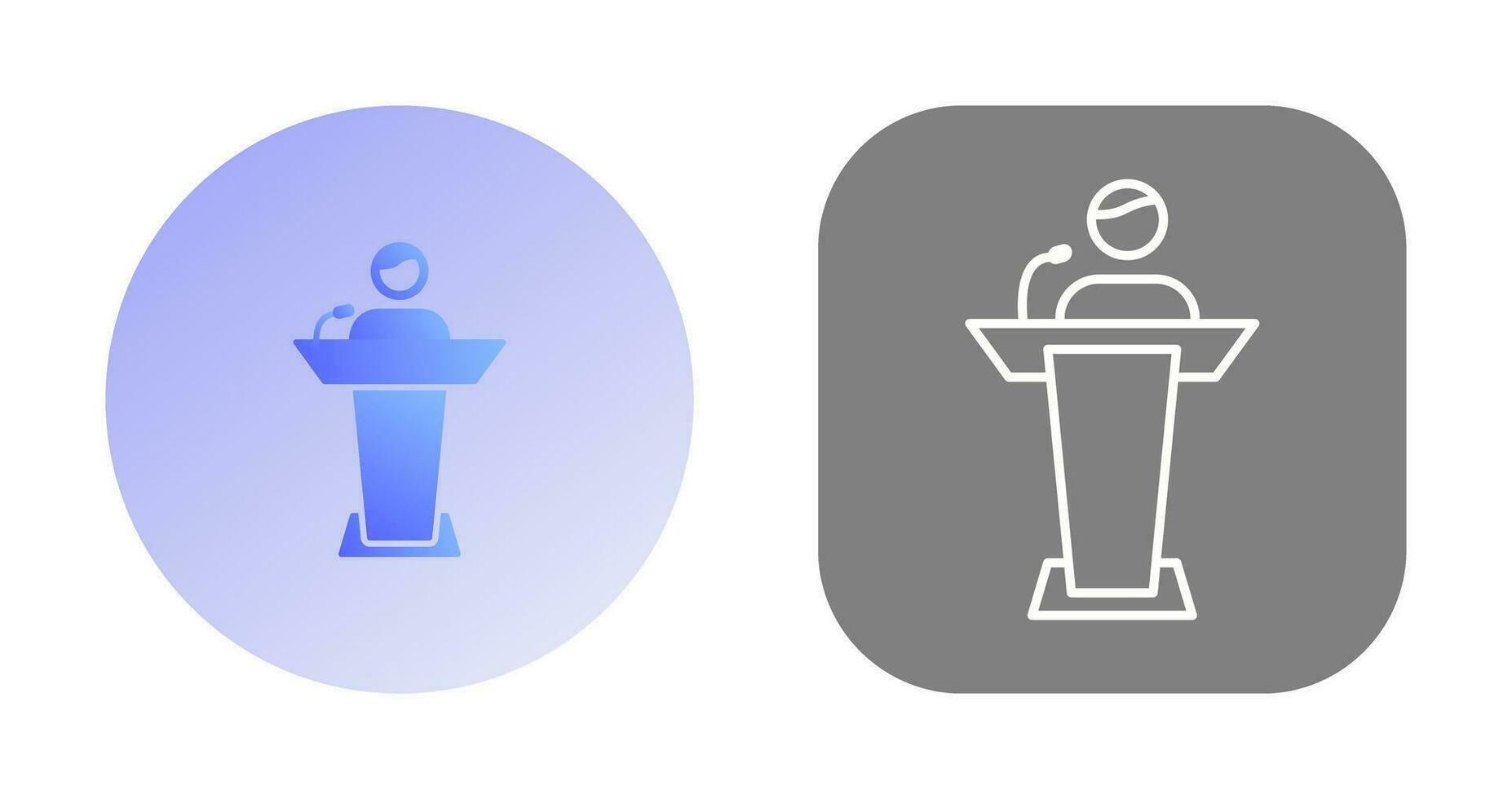 Elected Candidate Vector Icon