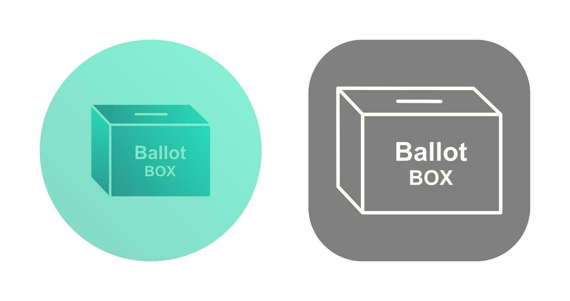 Ballot Box Vector Icon
