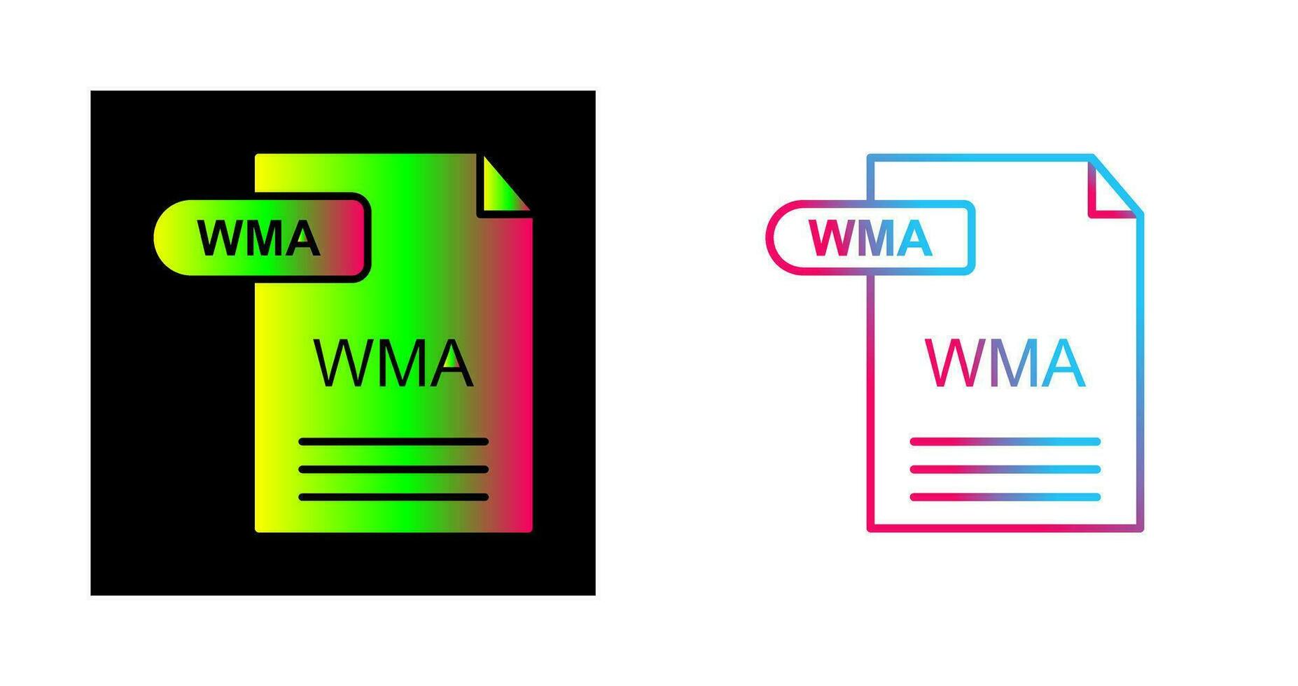 WMA Vector Icon