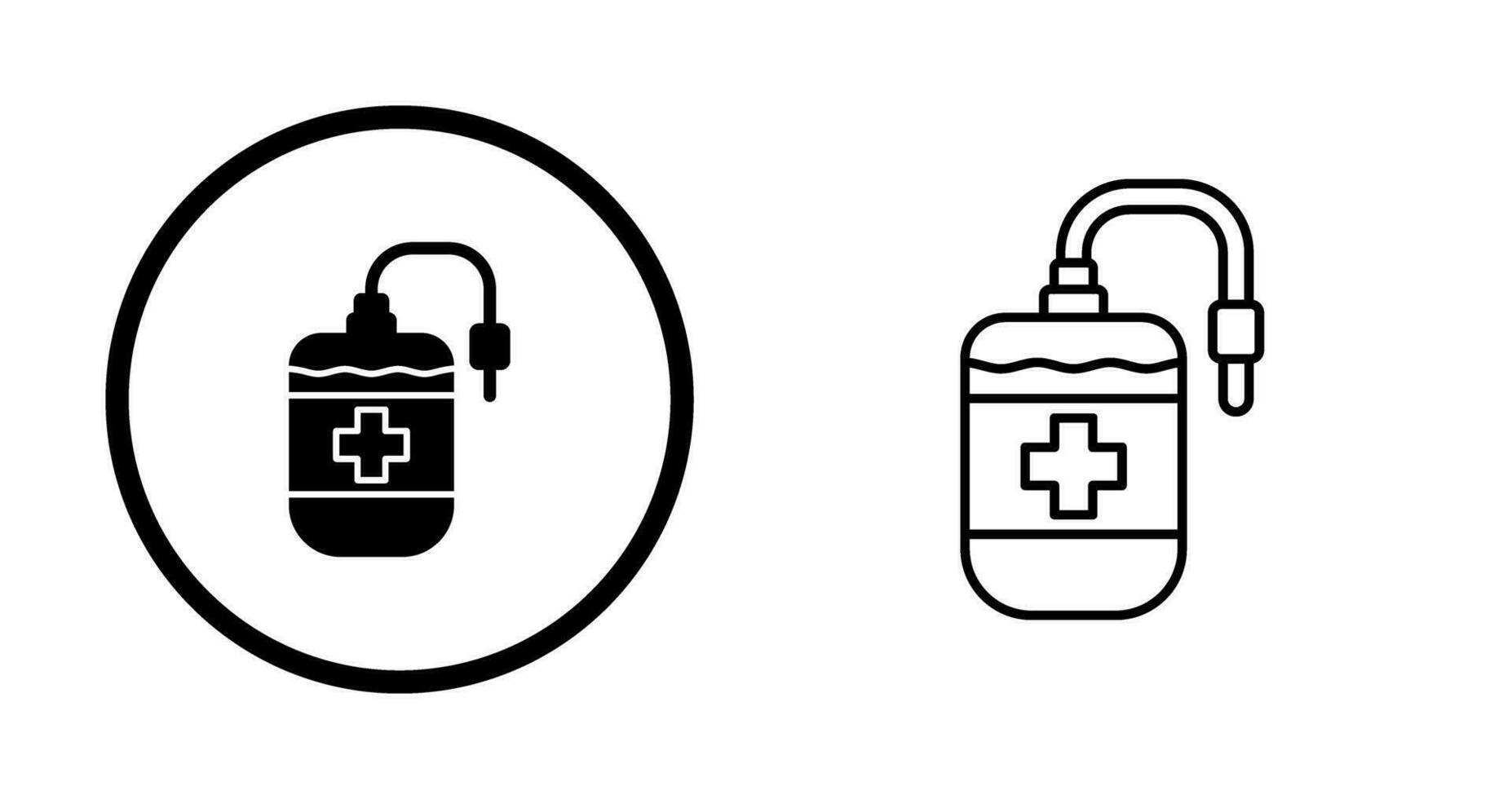 Blood Bag Vector Icon