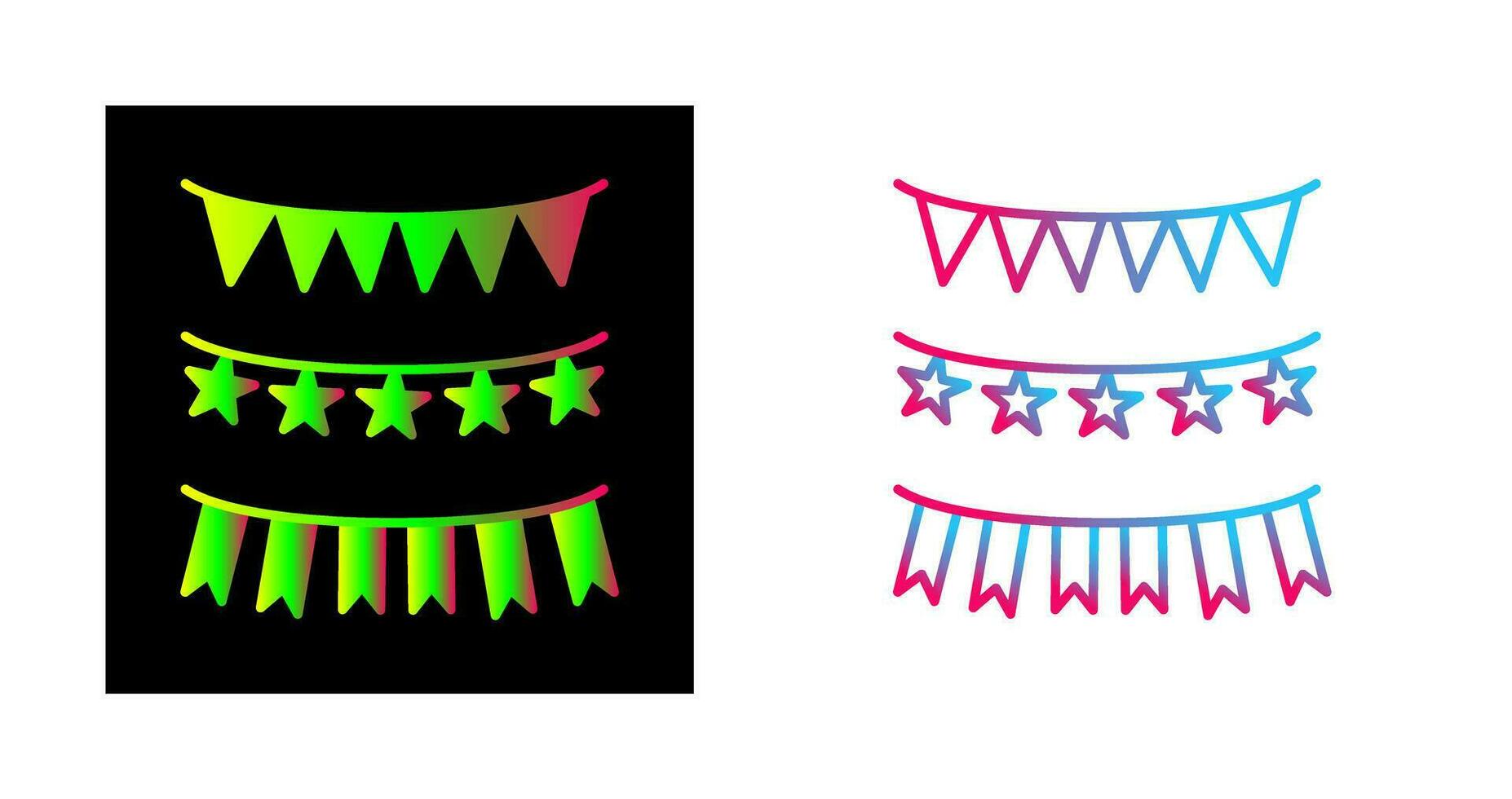 Garlands Vector Icon