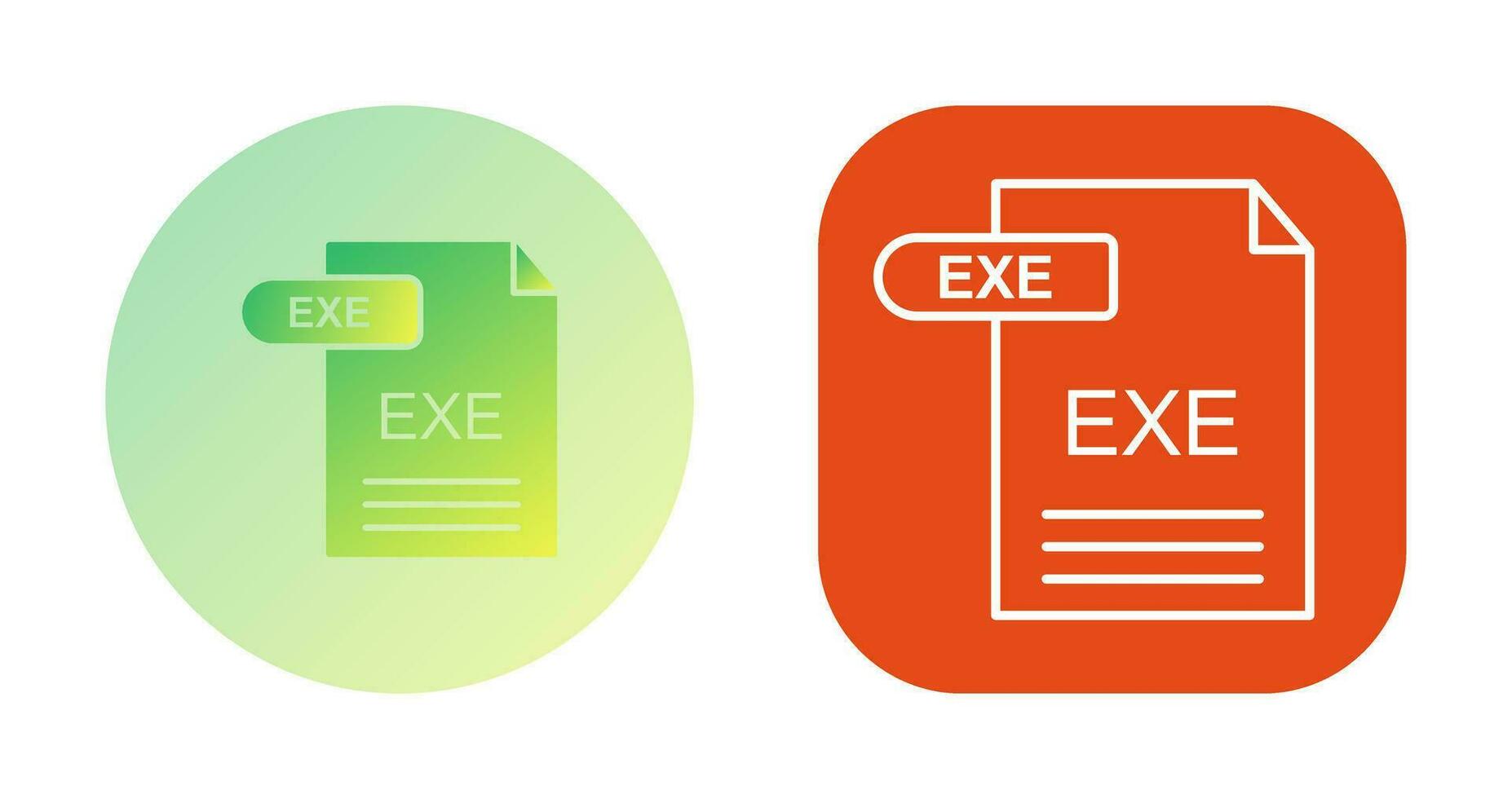 EXE Vector Icon