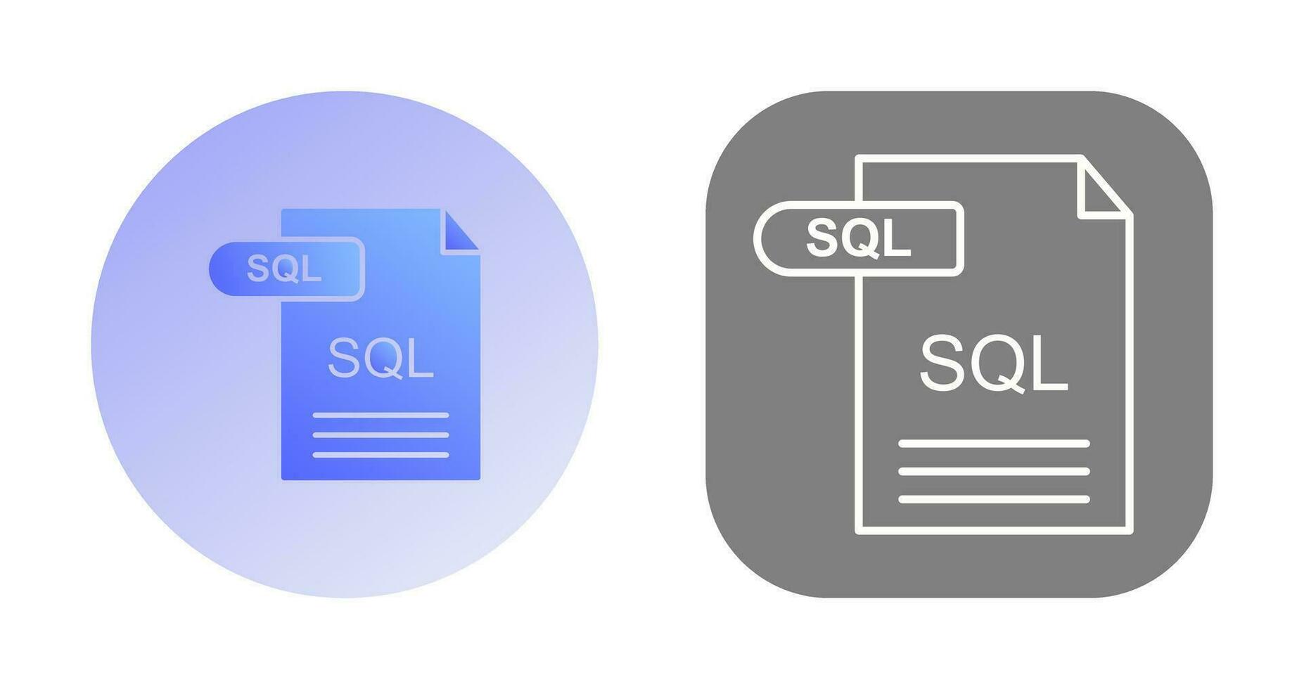 SQL Vector Icon 33559924 Vector Art at Vecteezy