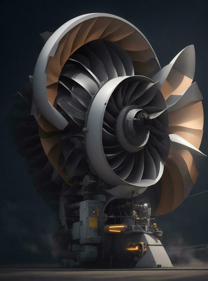 vientos de cambio el evolución de viento turbina tecnología foto