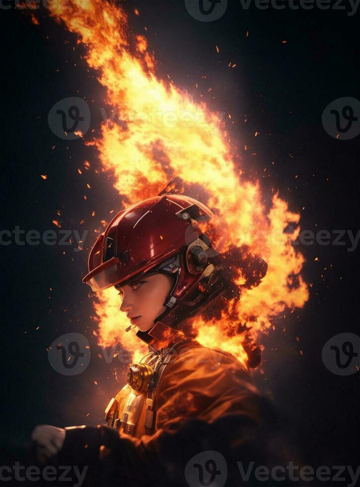 fuego flar antecedentes foto