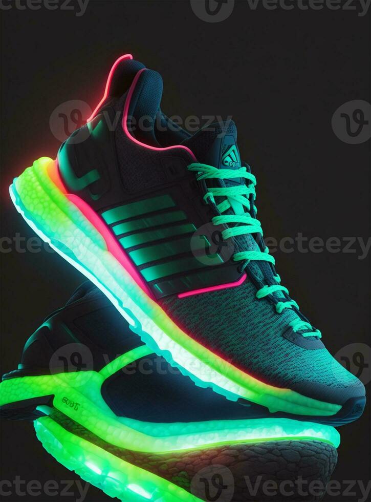 Shoe Neon Shoe photo