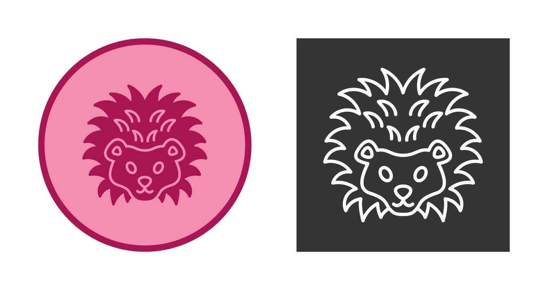 Hedgehog Vector Icon