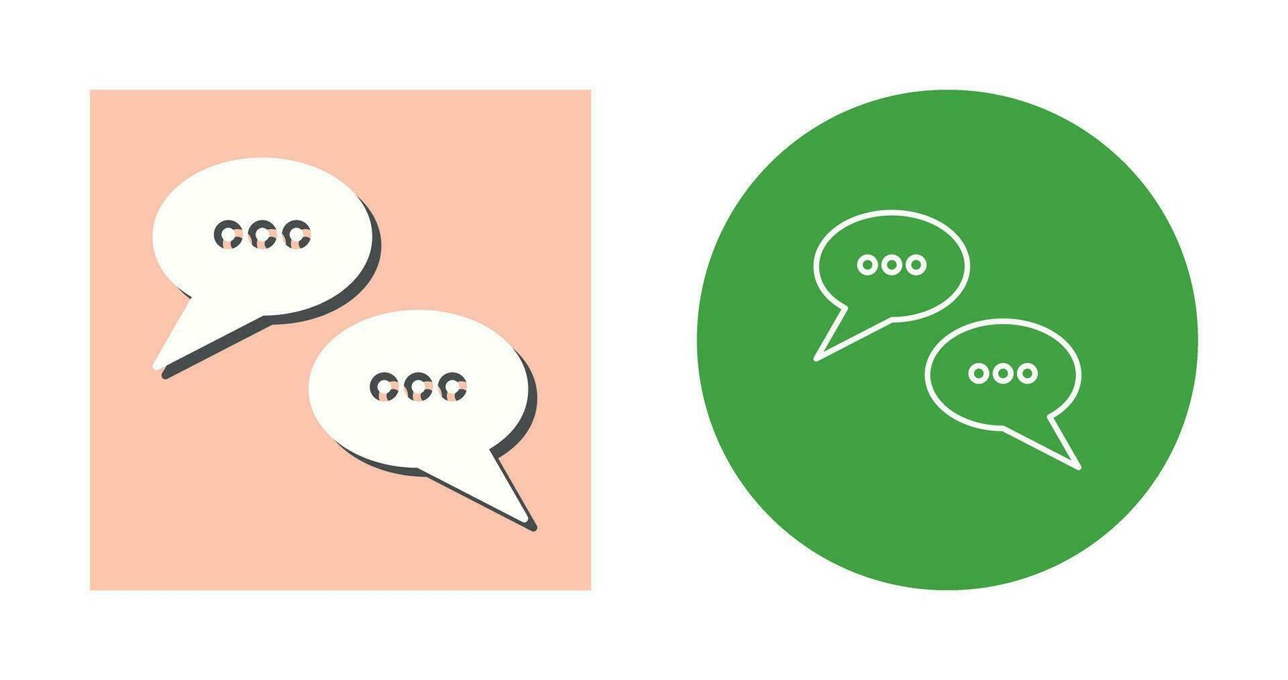 Conversation Bubbles Vector Icon