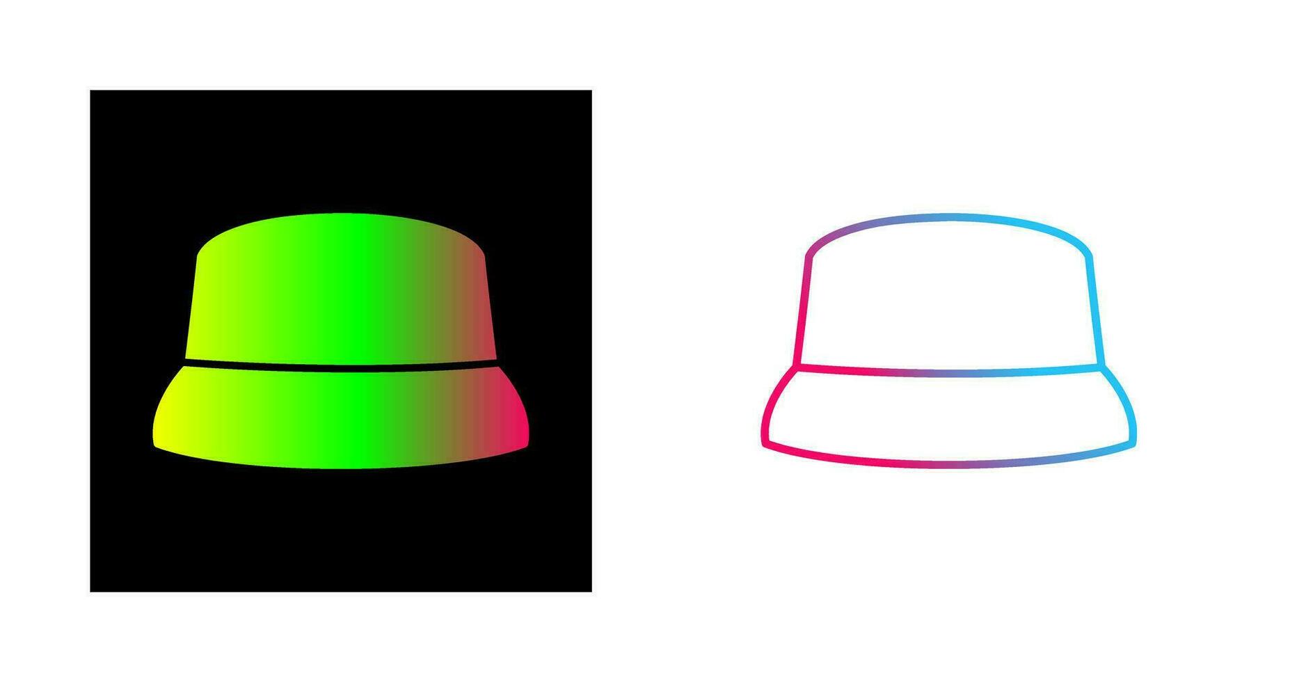 icono de vector de sombrero