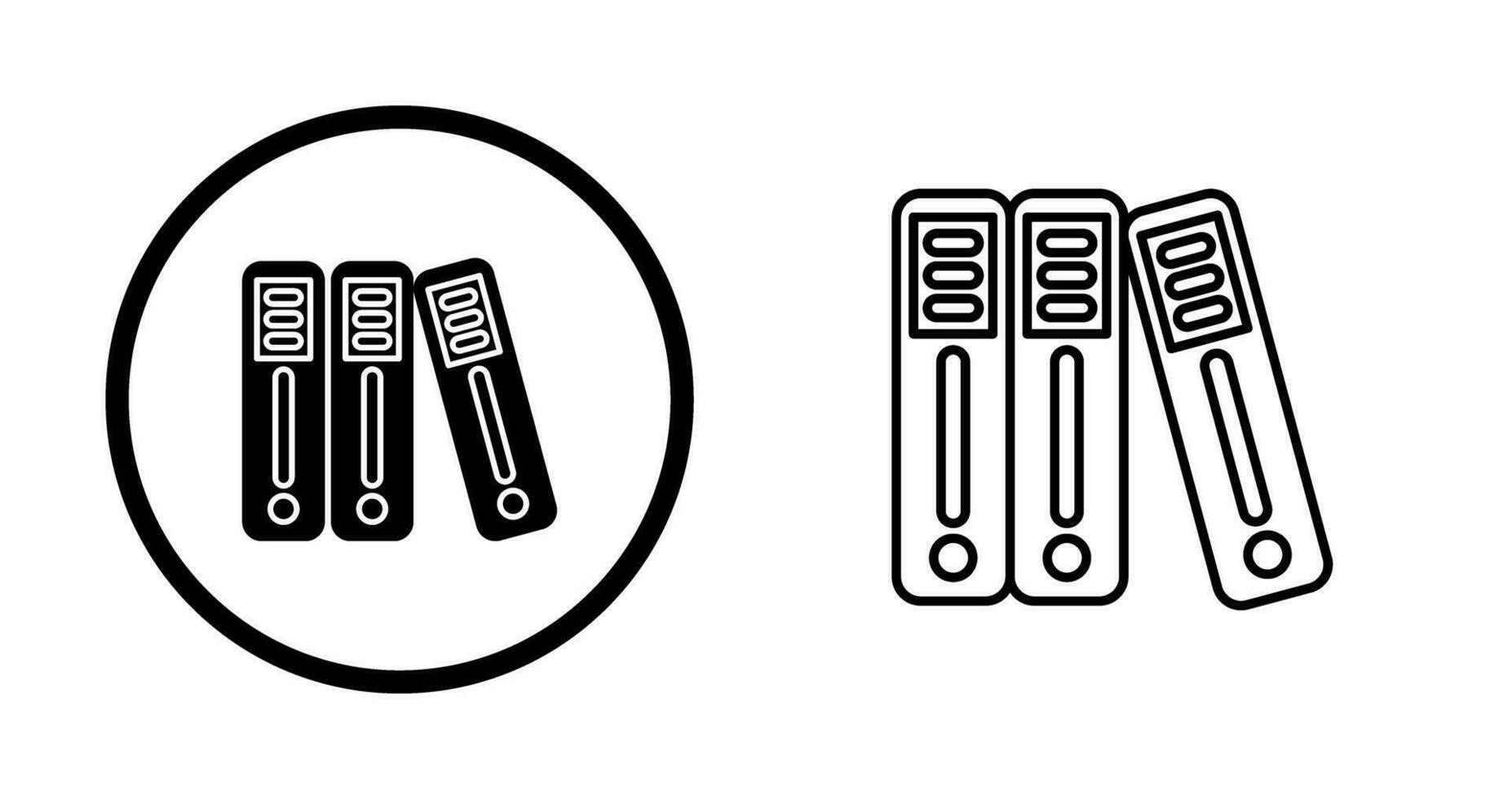 Binder Vector Icon