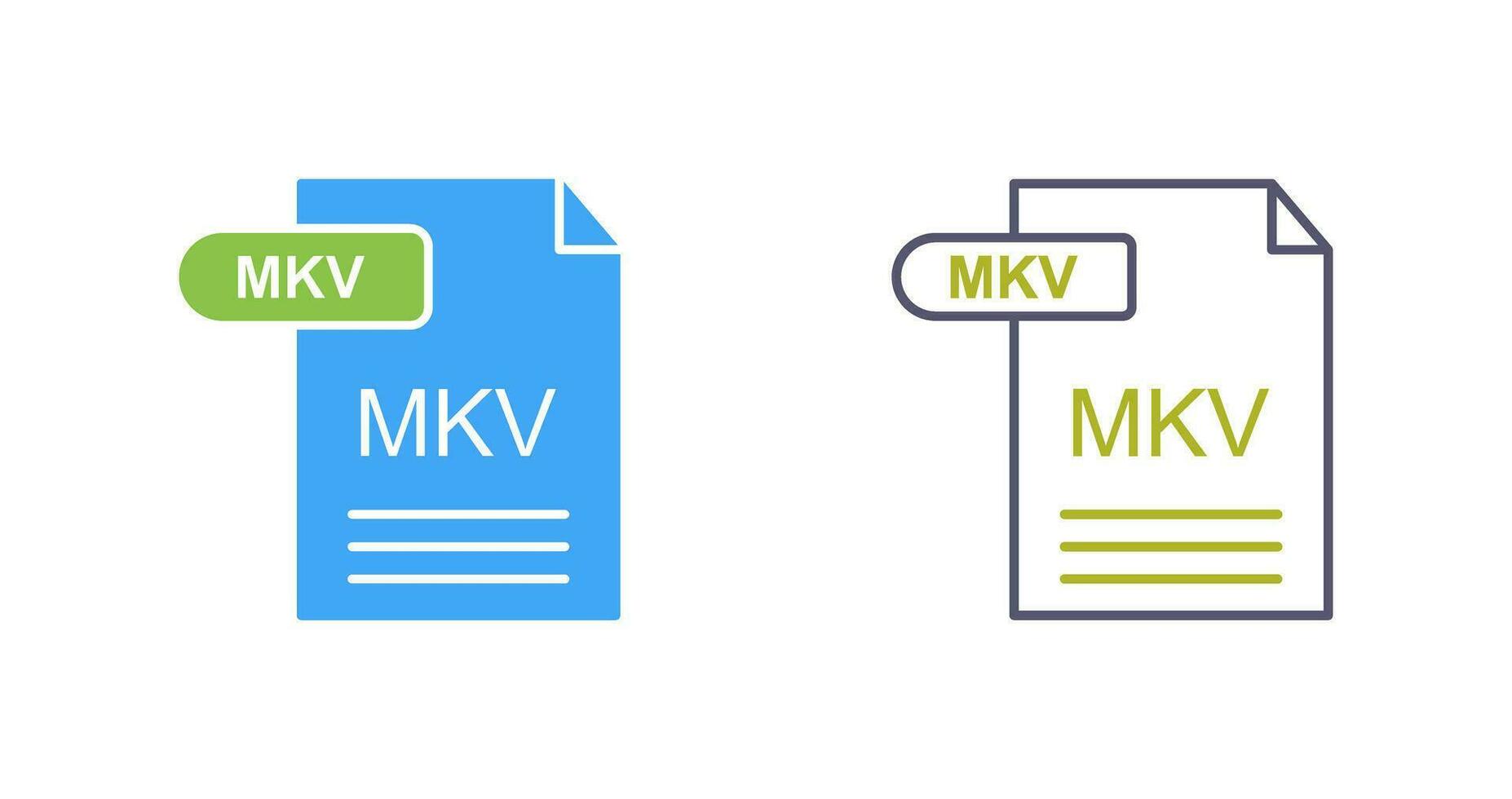 MKV Vector Icon