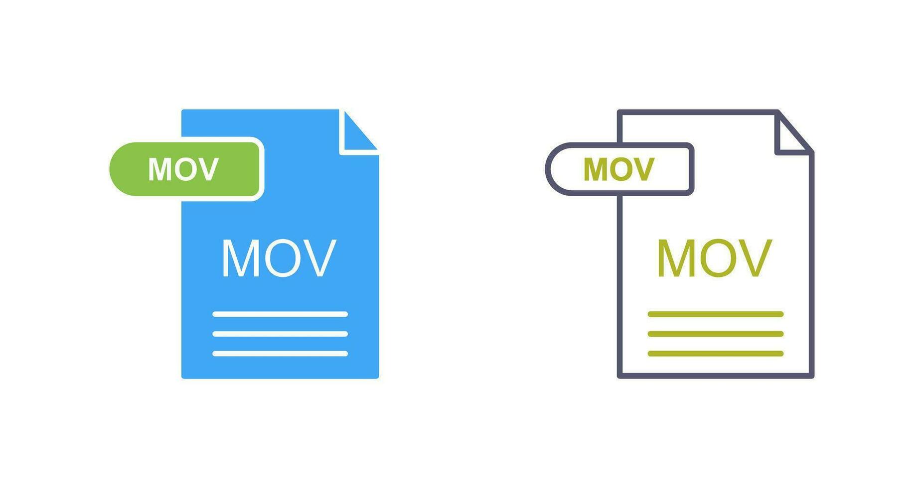 MOV Vector Icon