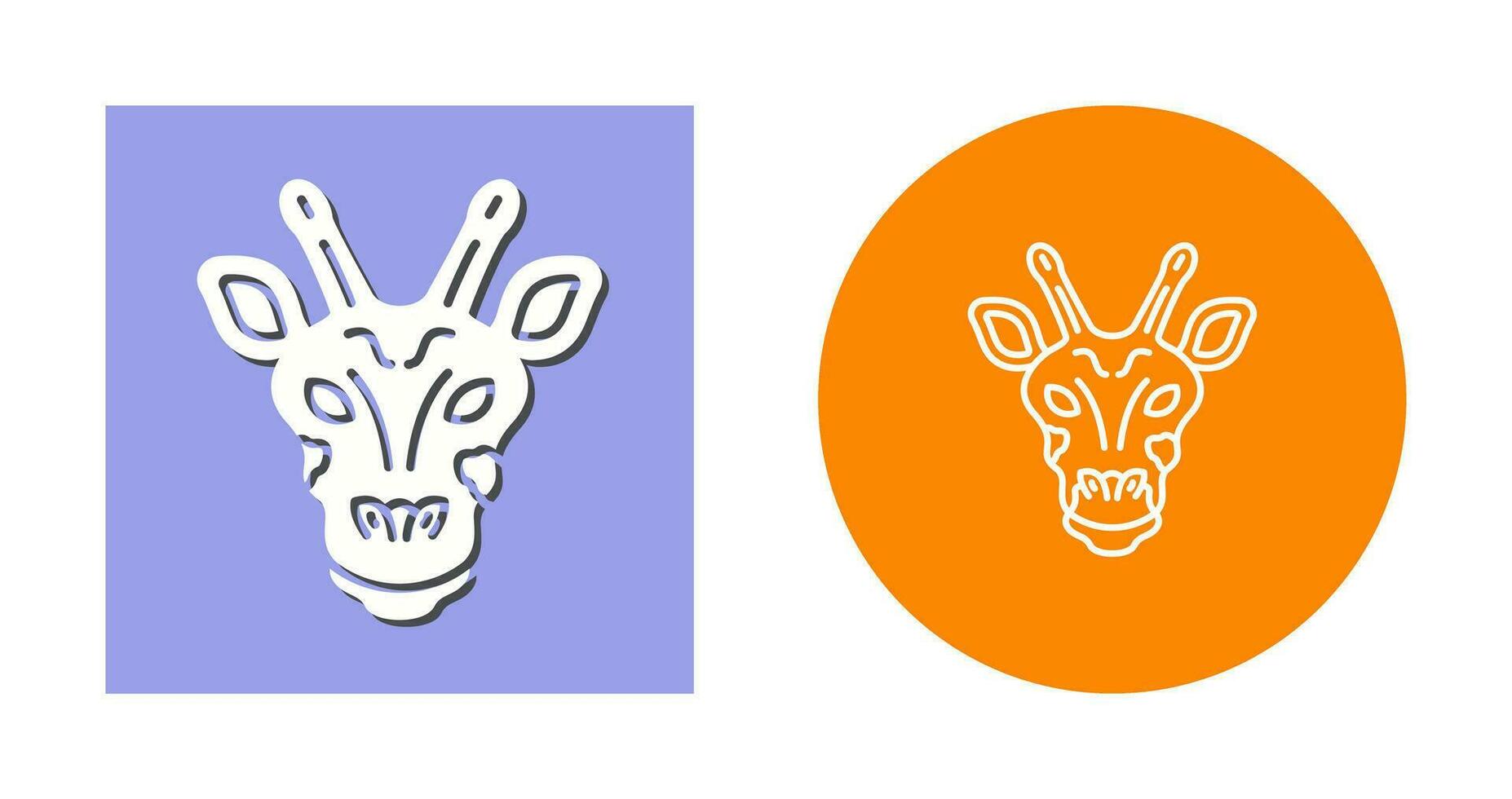 Giraffe Vector Icon