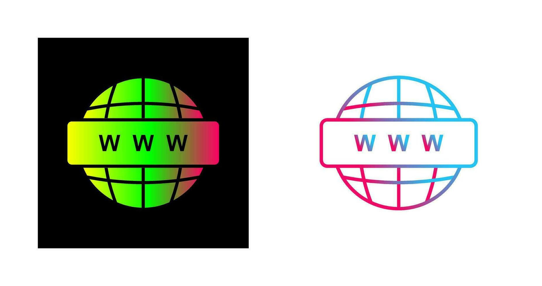 World Wide Web Vector Icon