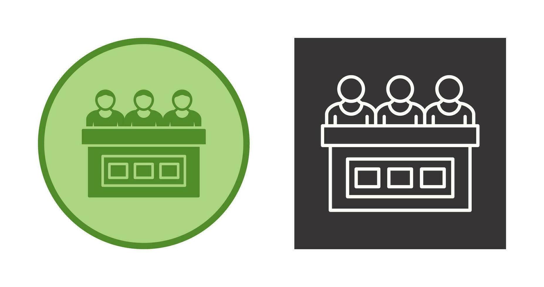 Jury Vector Icon