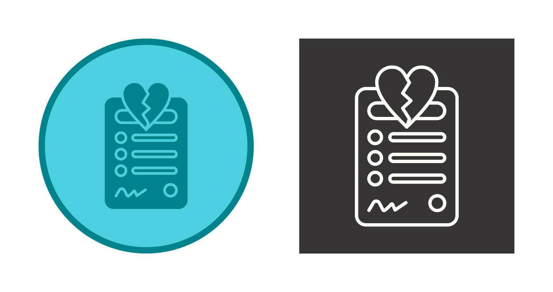 Divorce Vector Icon