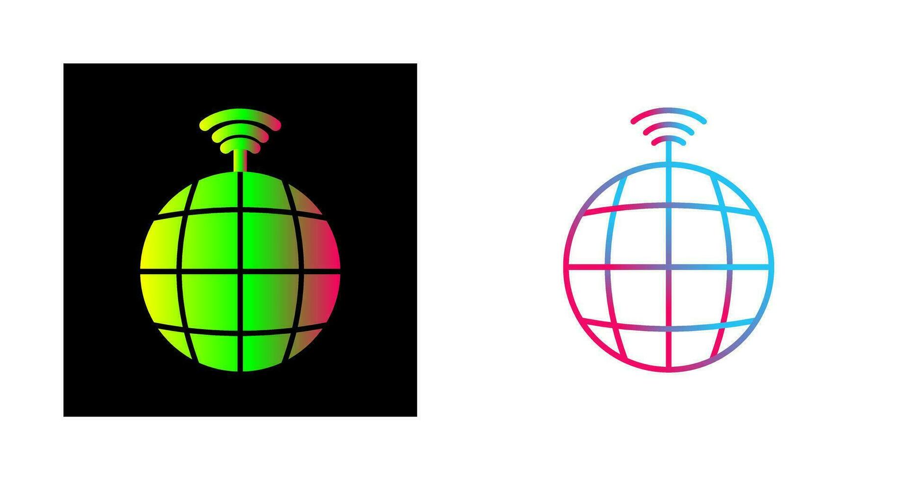 Global Signals Vector Icon