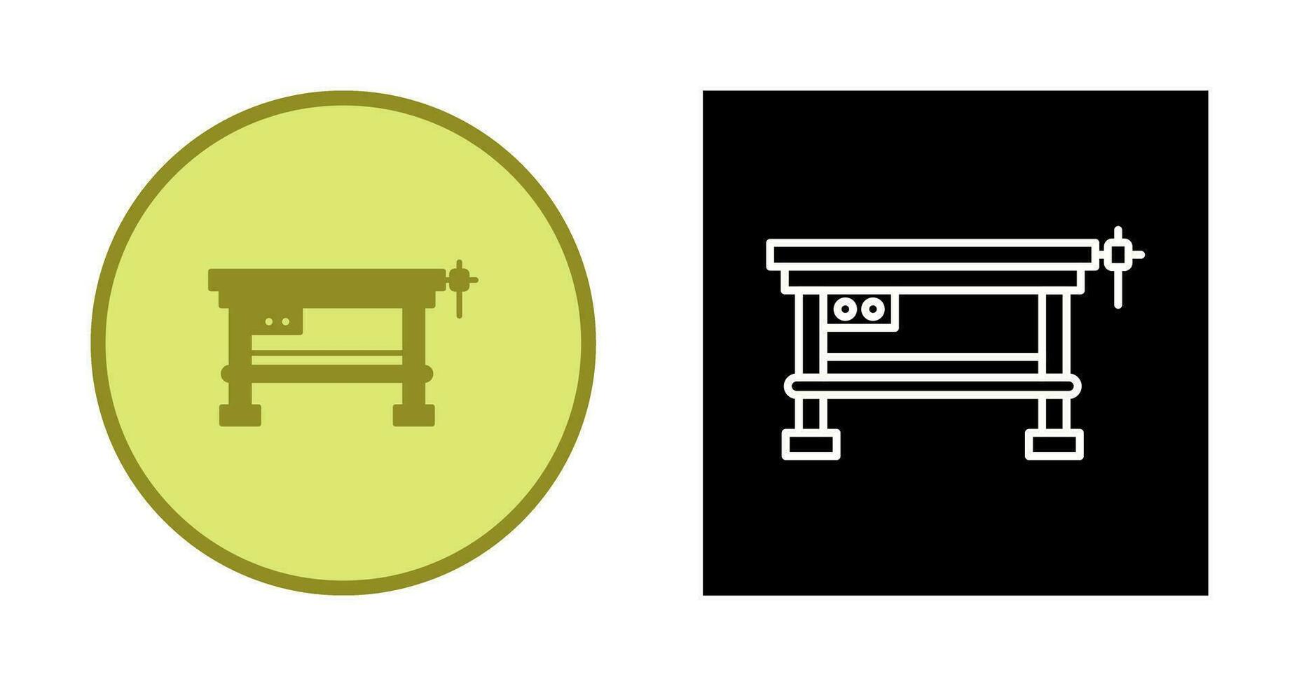 Work Bench Vector Icon