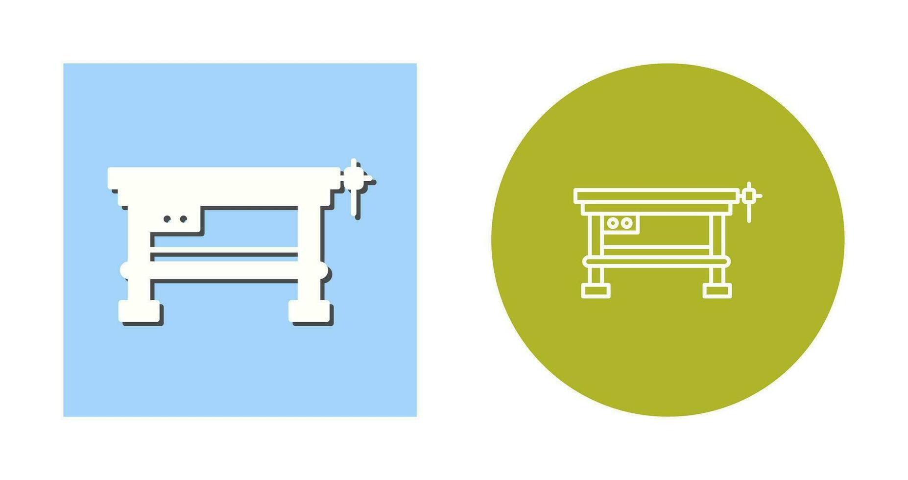 Work Bench Vector Icon