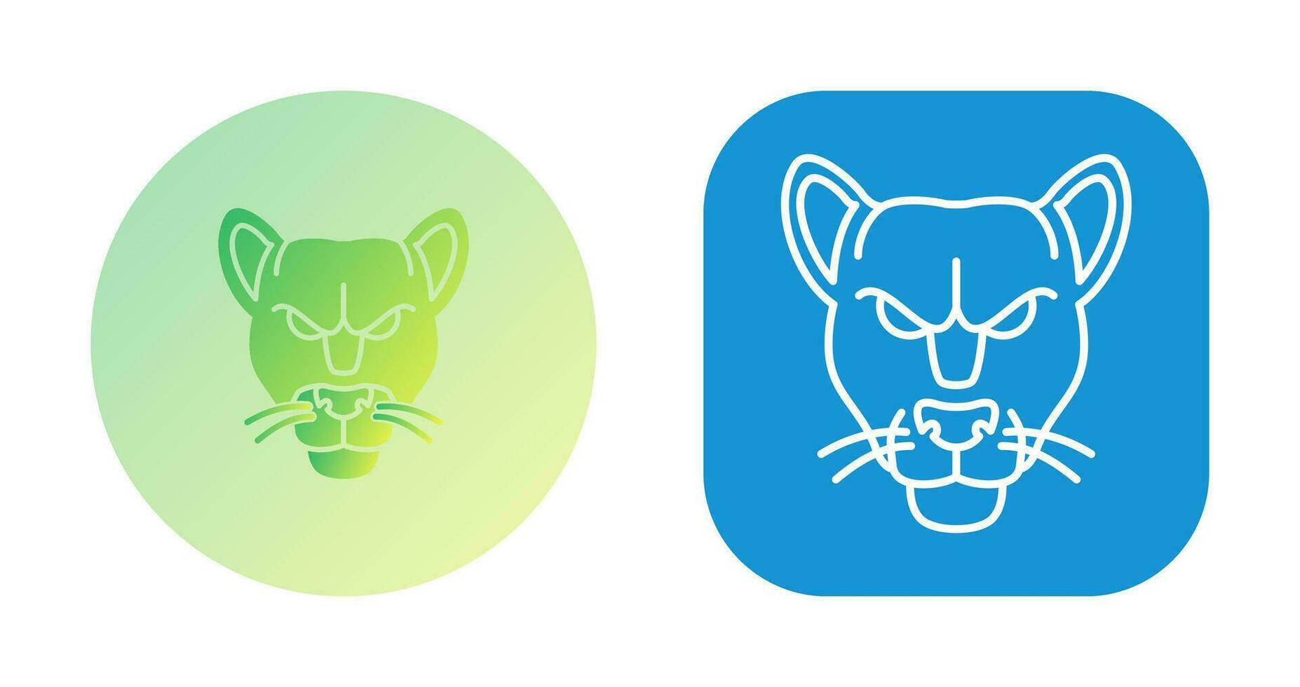 Black Panther Vector Icon