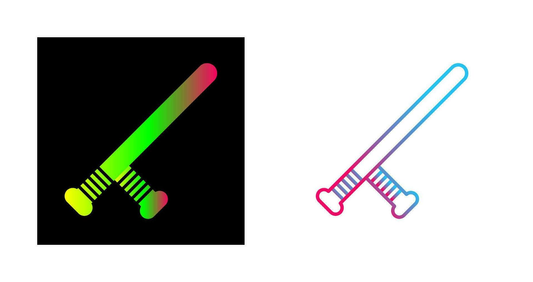 Baton Vector Icon