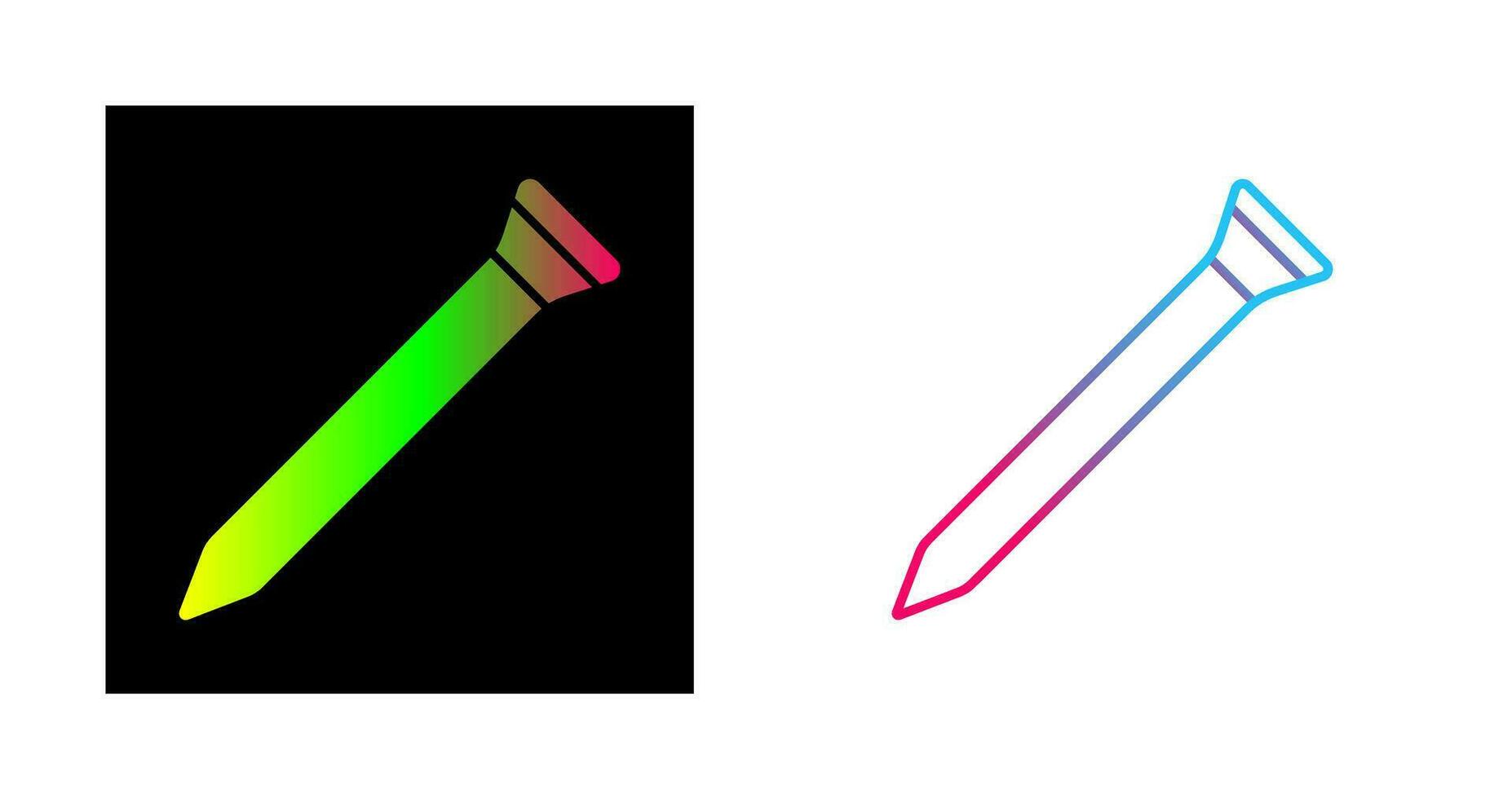 Nail Vector Icon