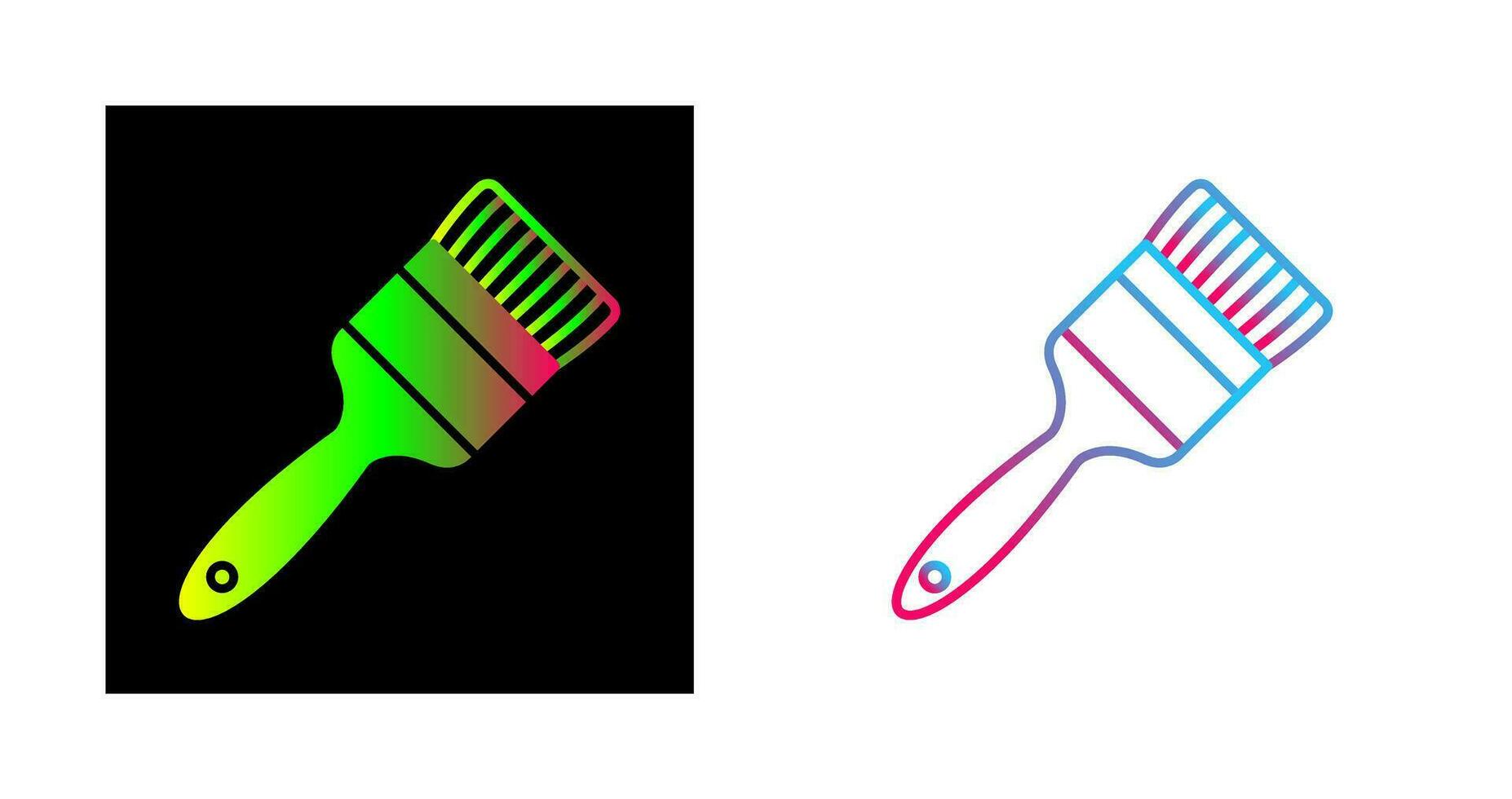 Paint Brush Vector Icon