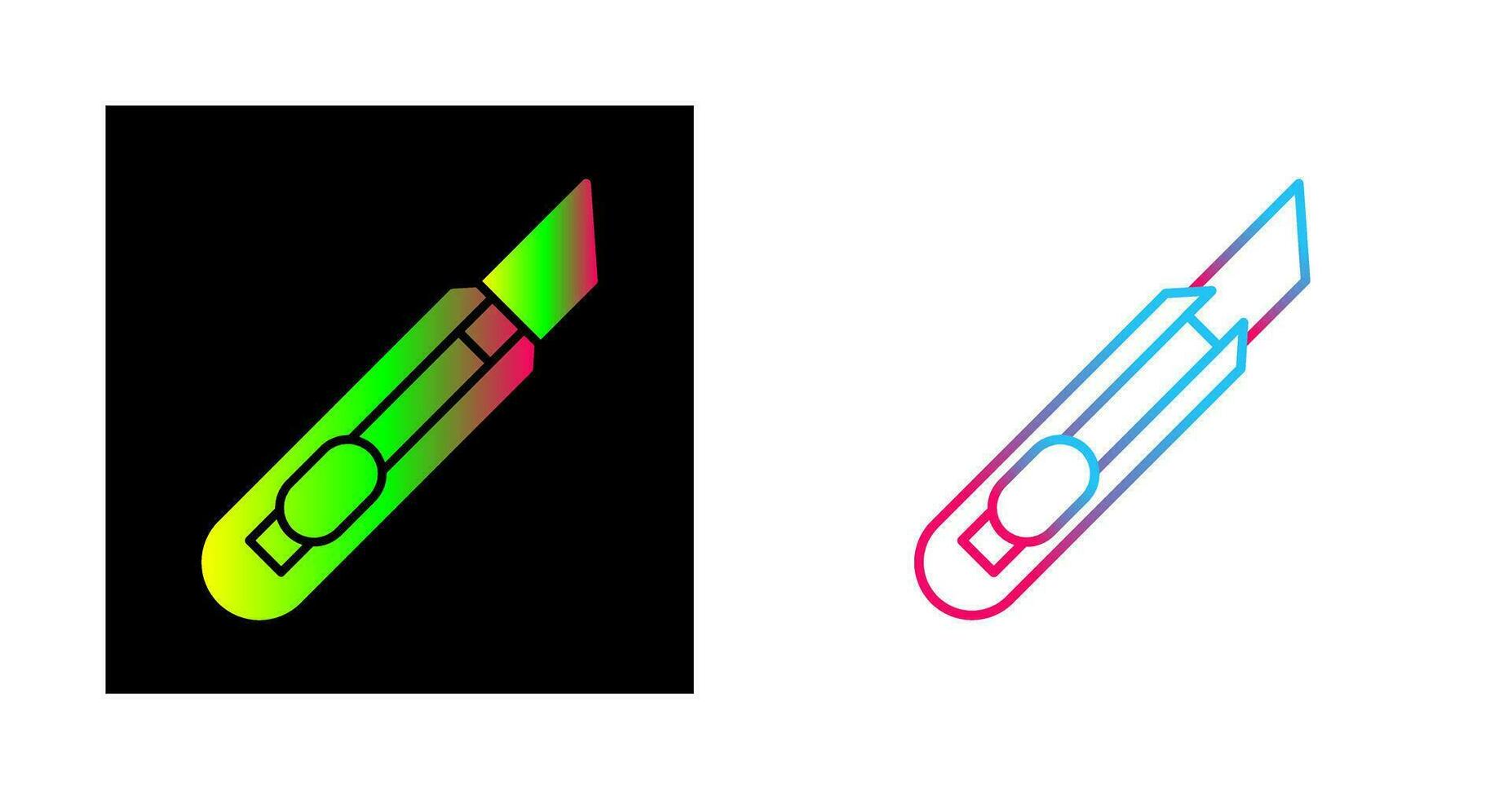 Stationery Knife Vector Icon