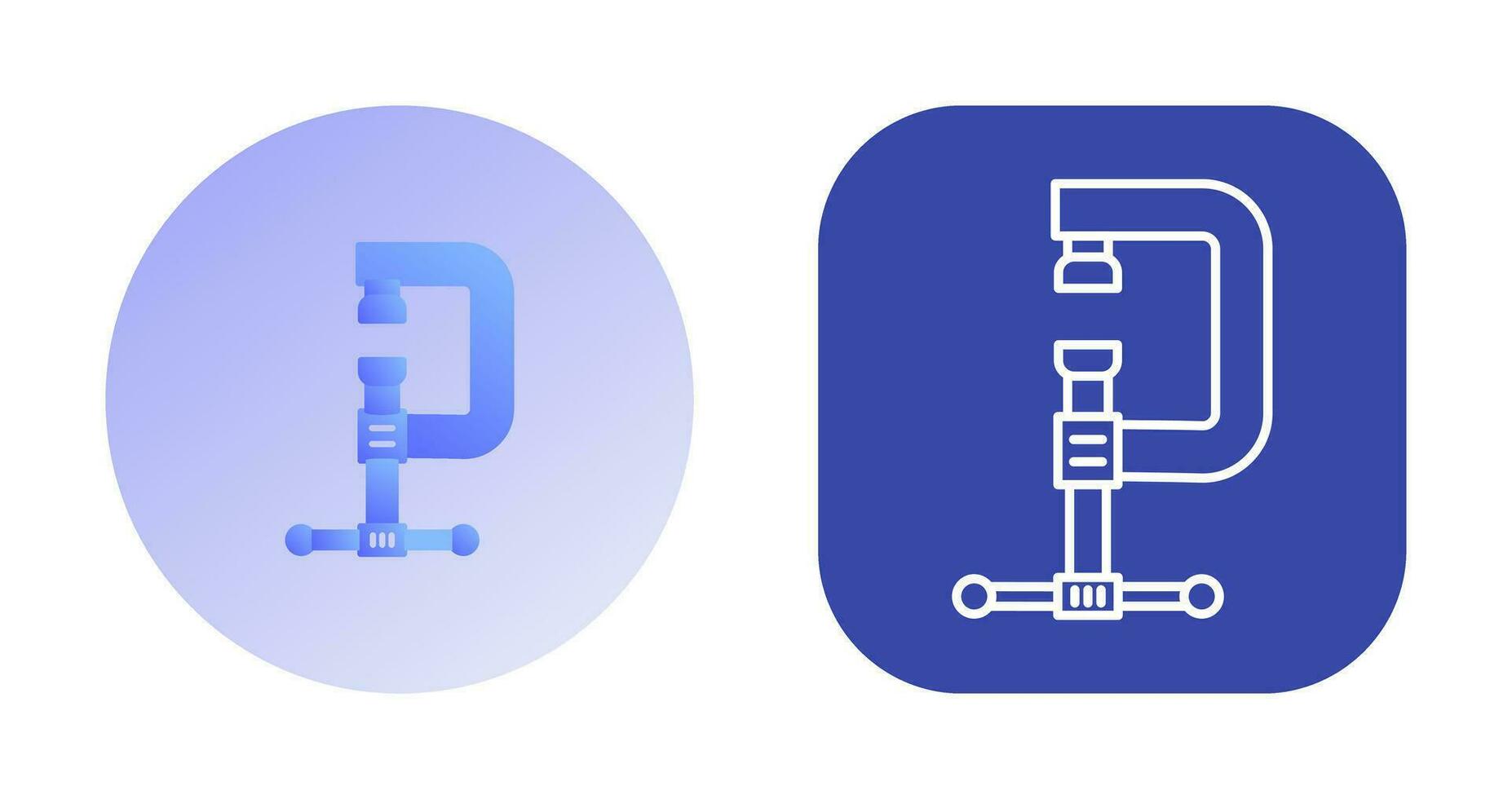 Clamp Vector Icon
