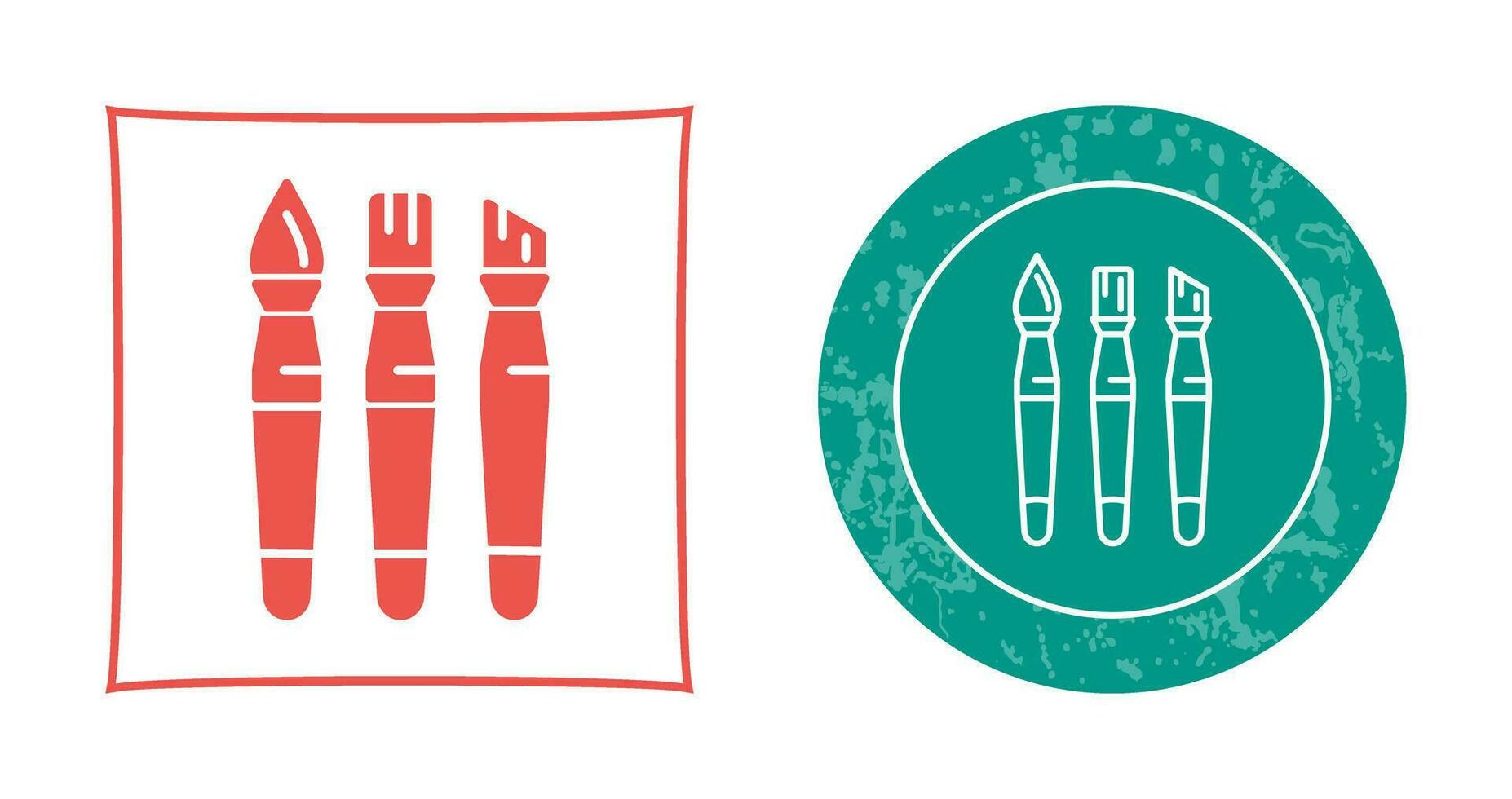 Brushes Vector Icon