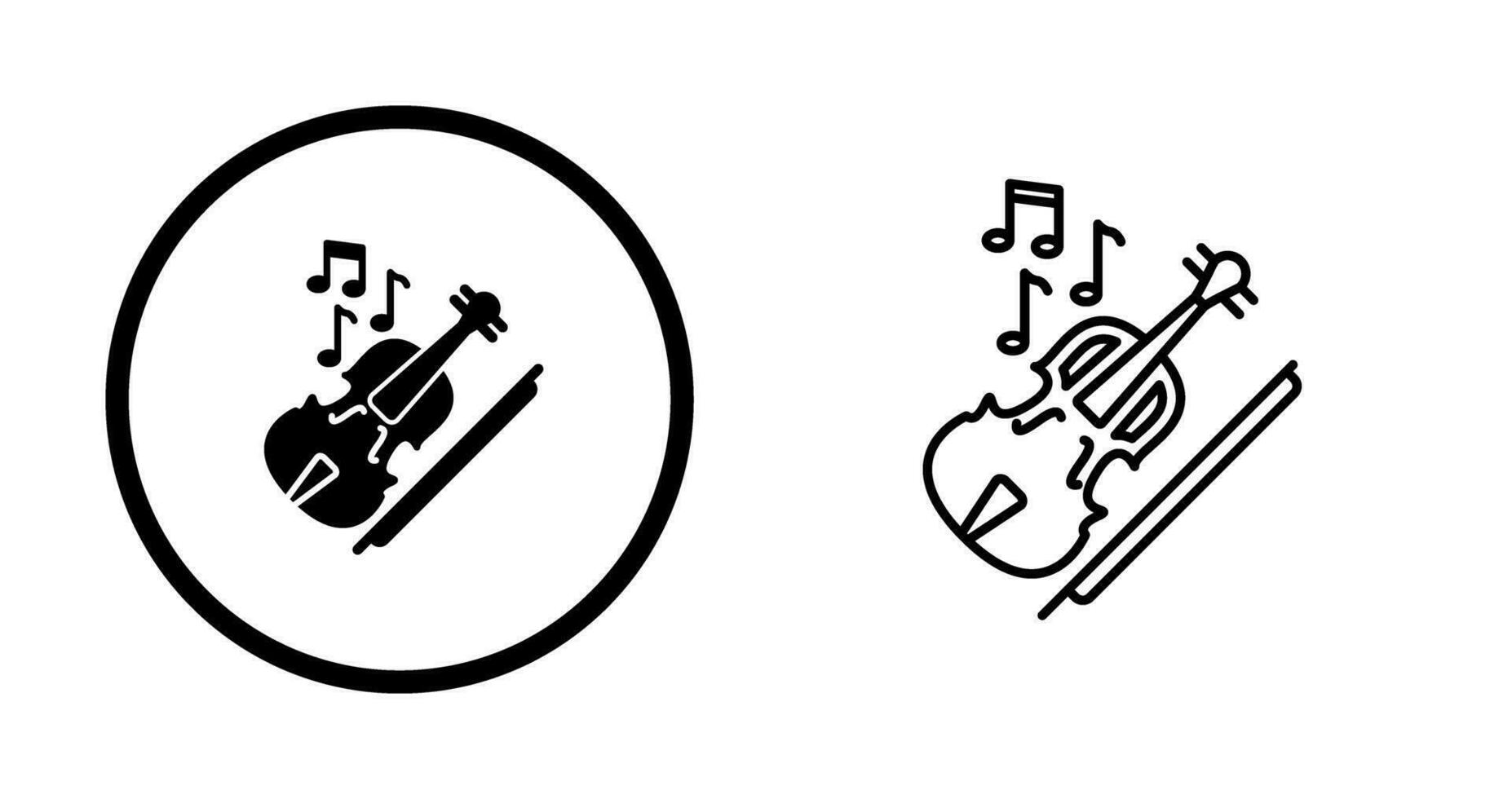 Violin Vector Icon