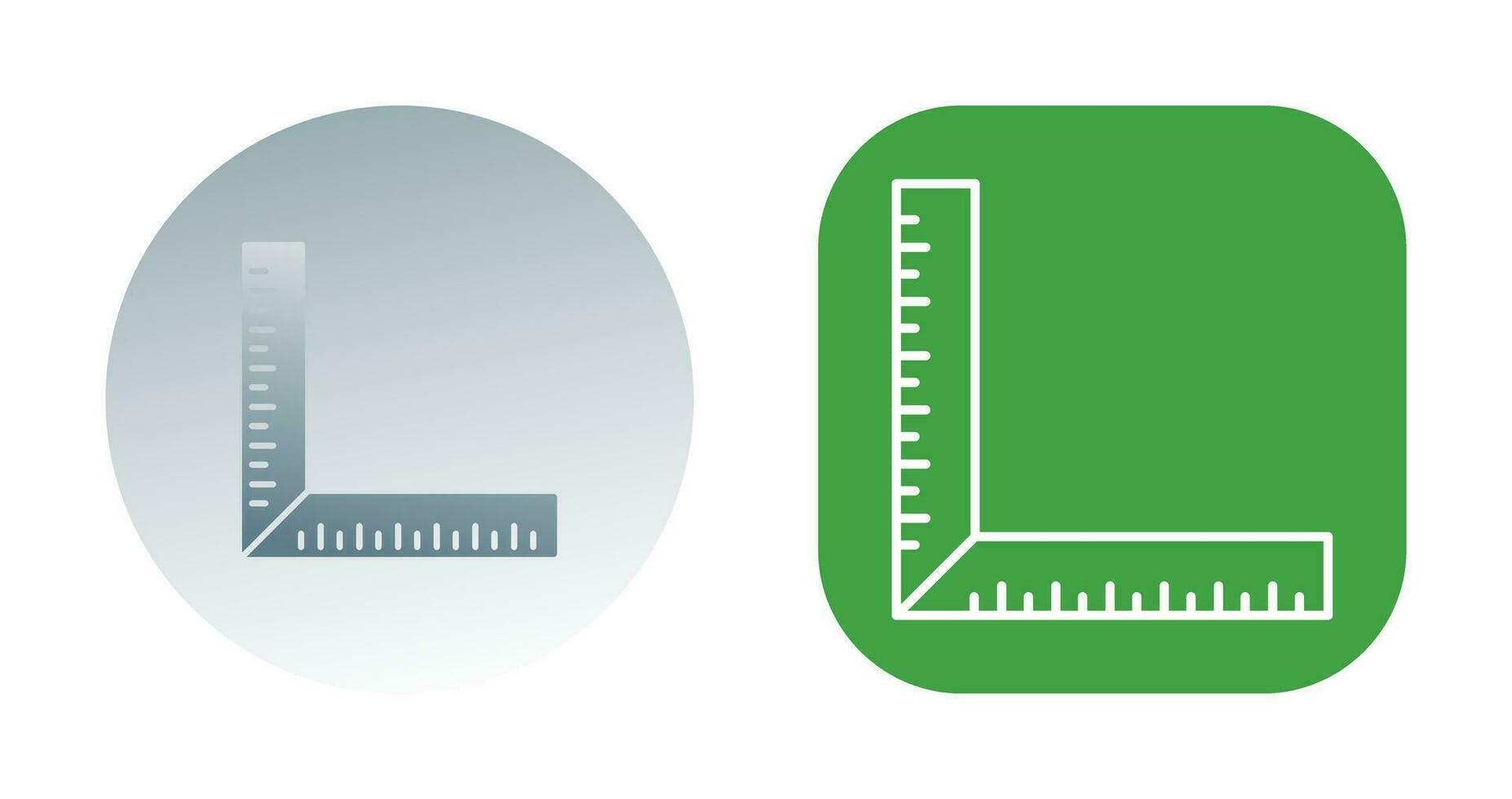 square Ruler Vector Icon