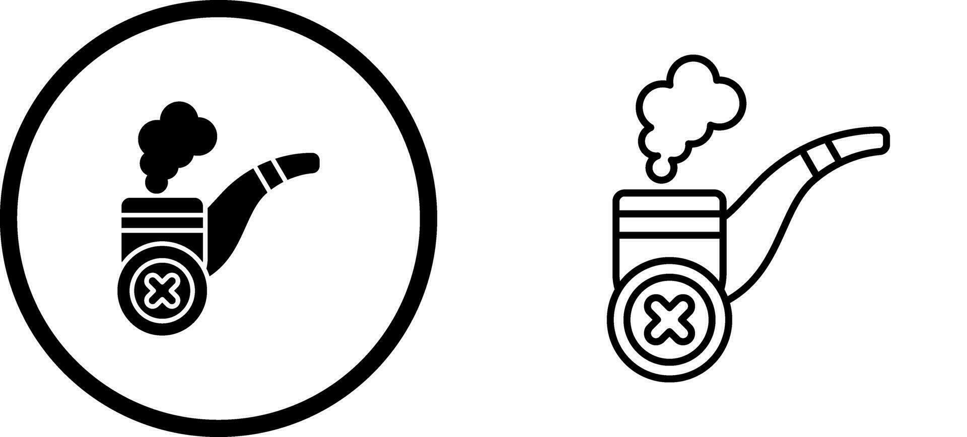 No Cigar Vector Icon