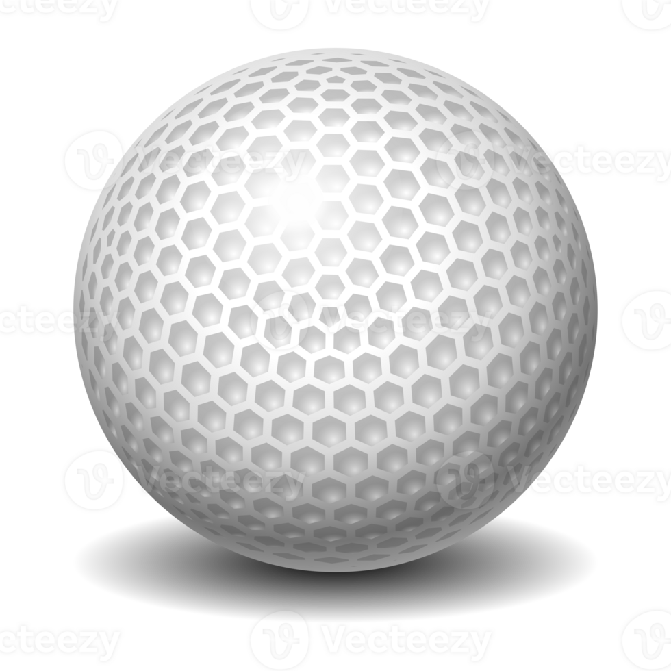 golf ball on transparent background png