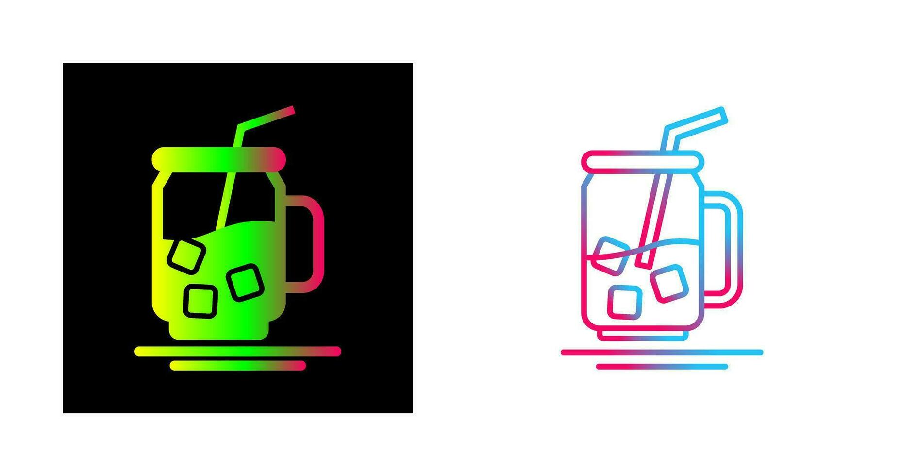 Iced Tea Vector Icon