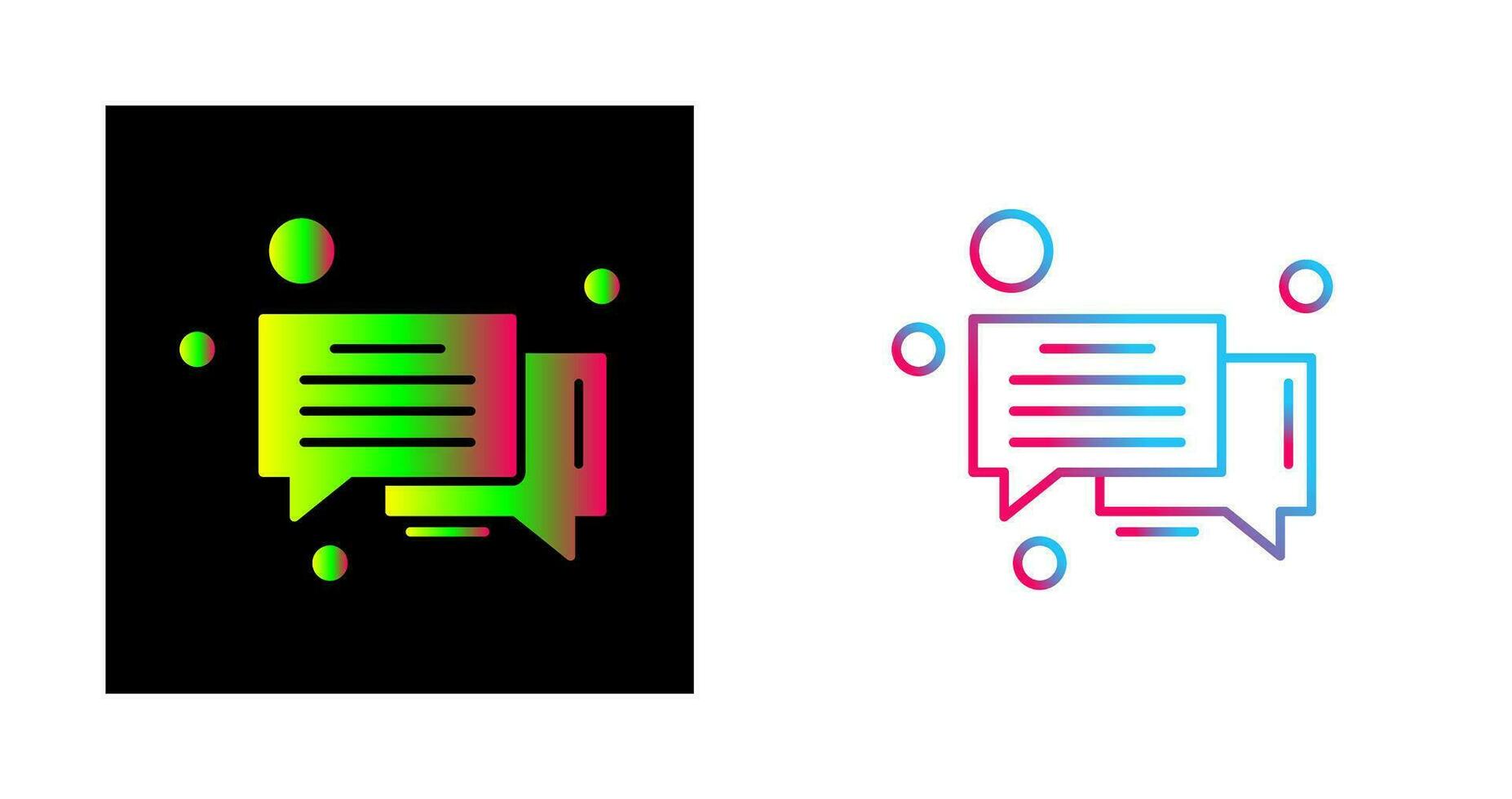 Message Bubble Vector Icon