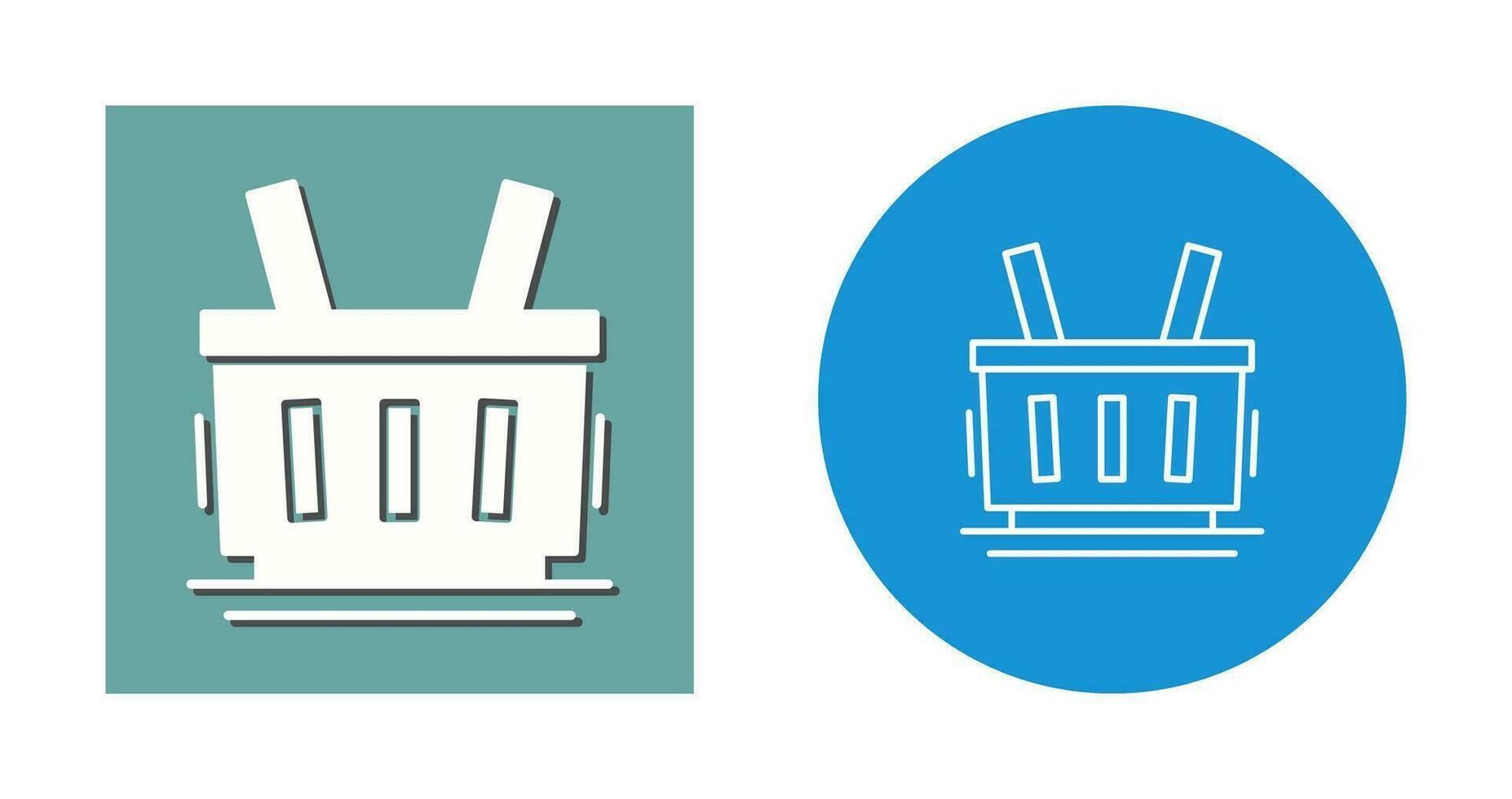 Shopping Basket Vector Icon